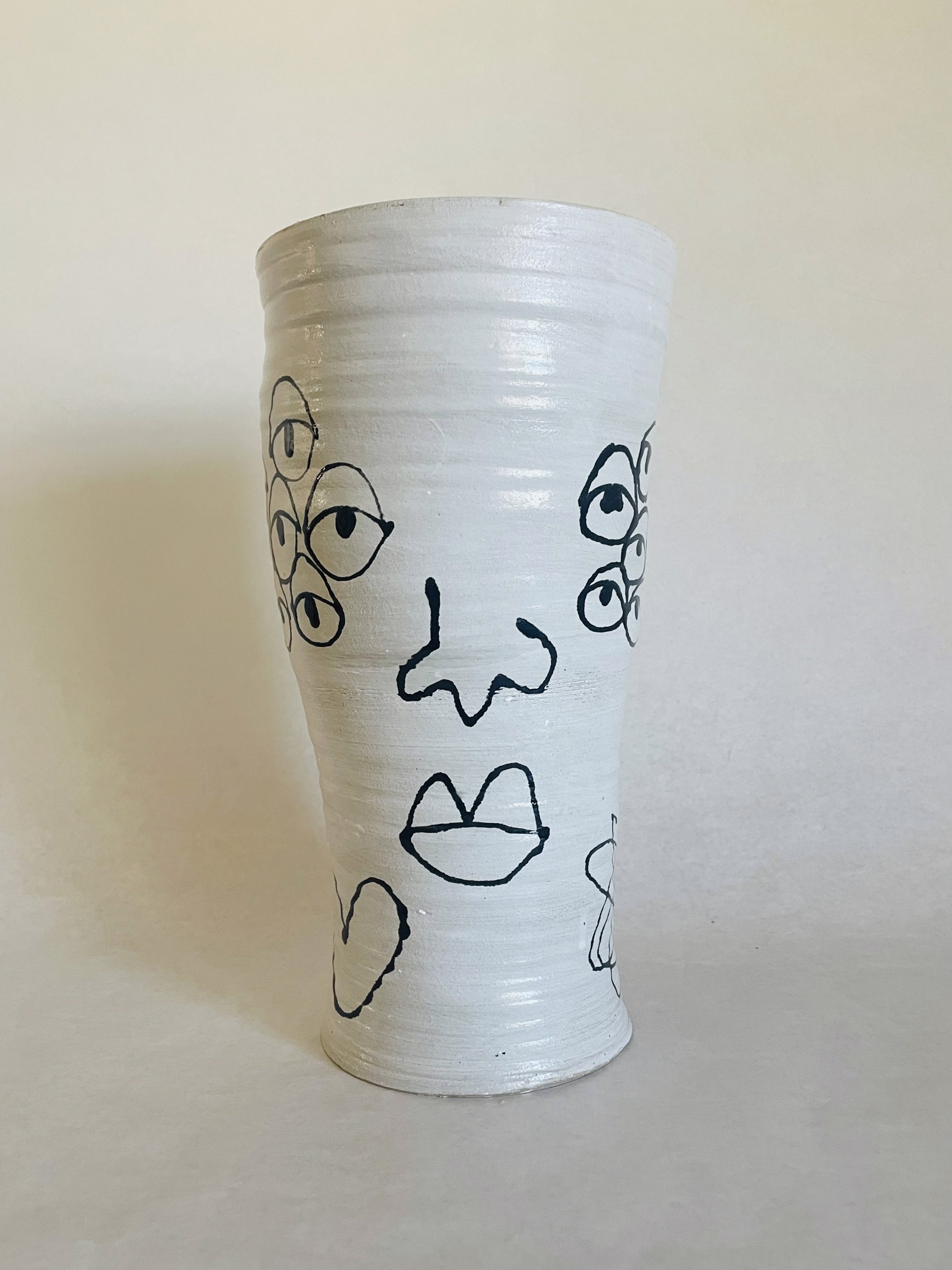 WT Face Vase 2 by Sarah Hummel Jones