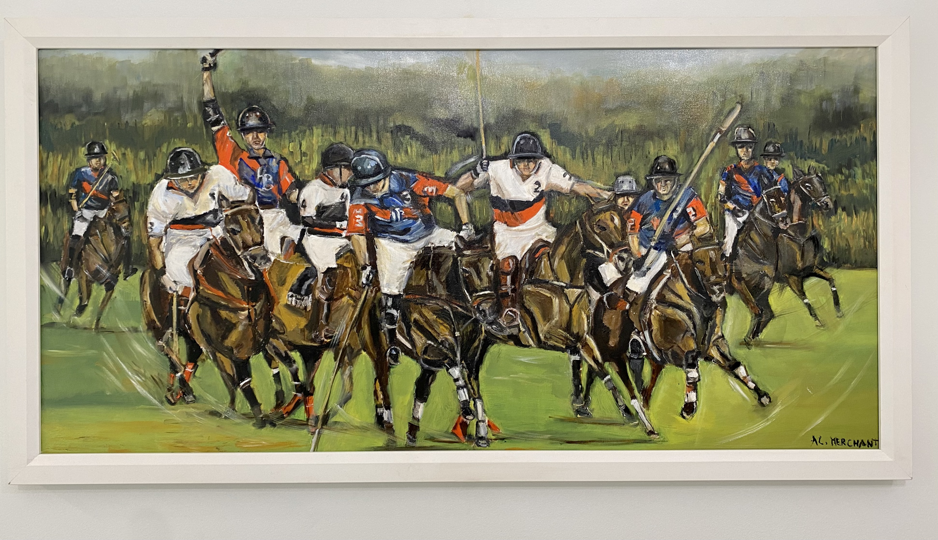 Polo Match at Apremont by Anne-Lise Merchant