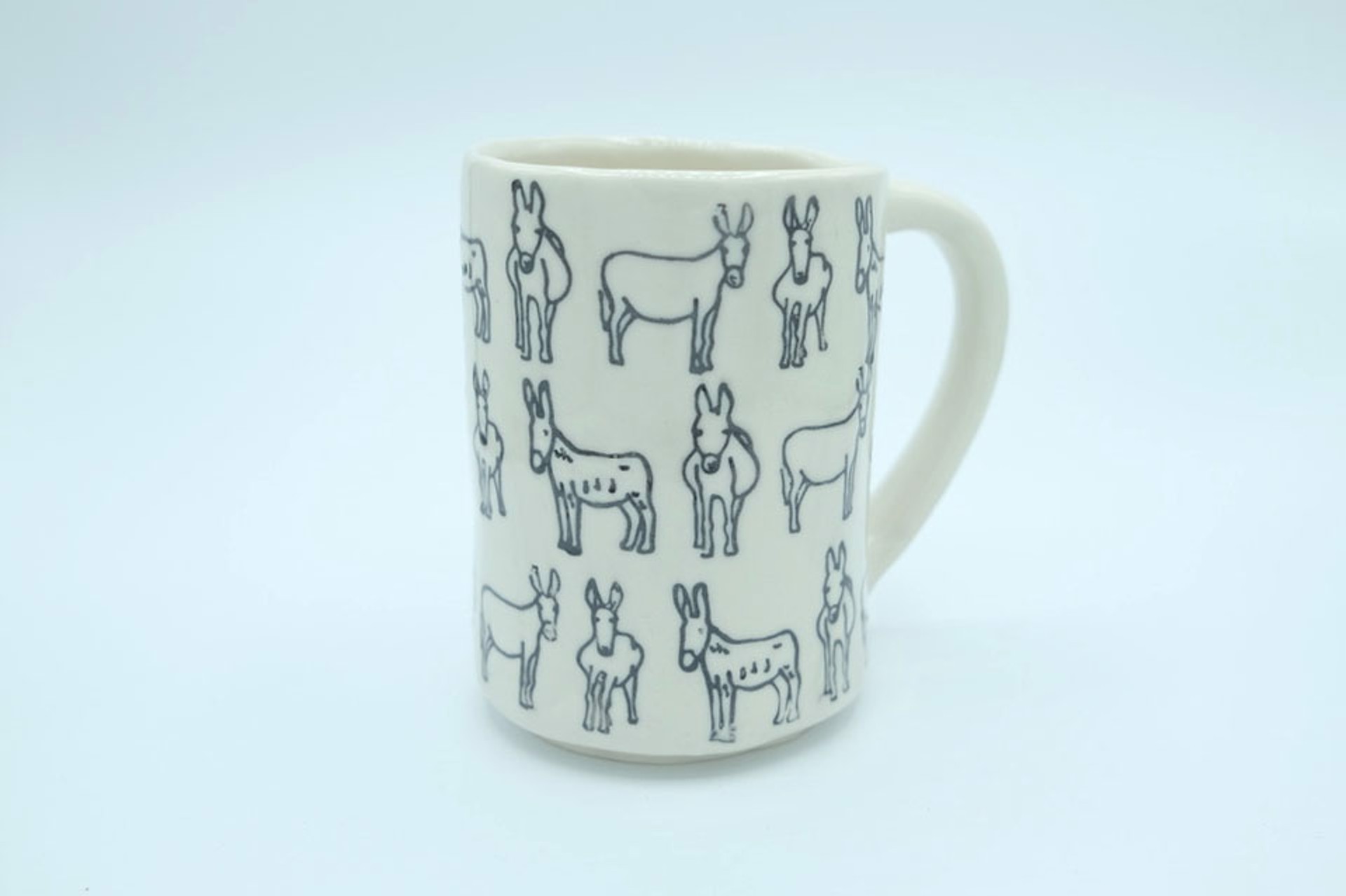 Donkey Mug by Laura Cooke