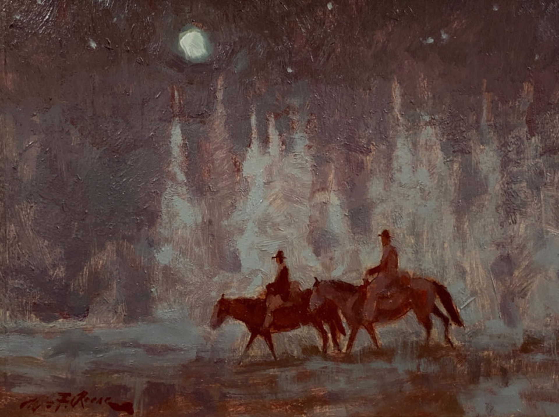 Winter Night by William F. Reese