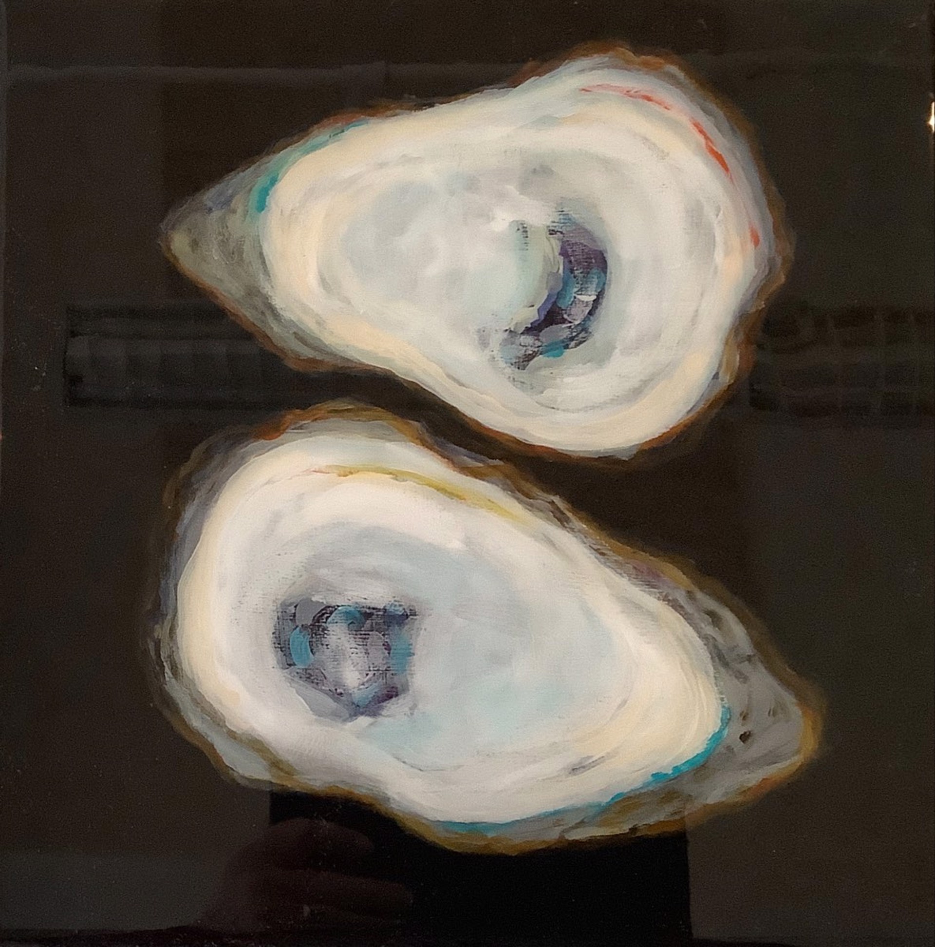 Double Black Oyster by Anne Harney