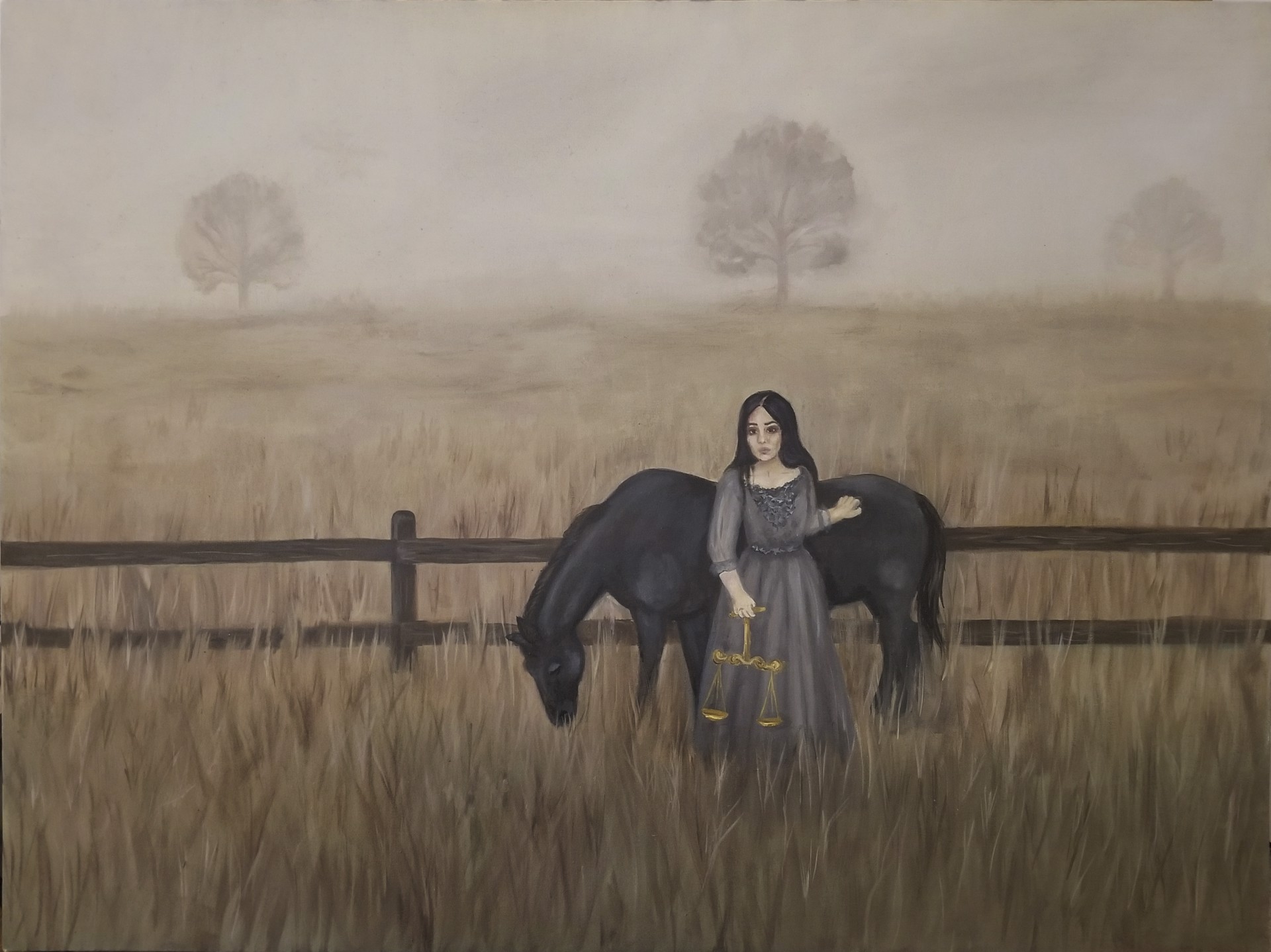 The Third Horseman: Famine by Elizabeth Sloas