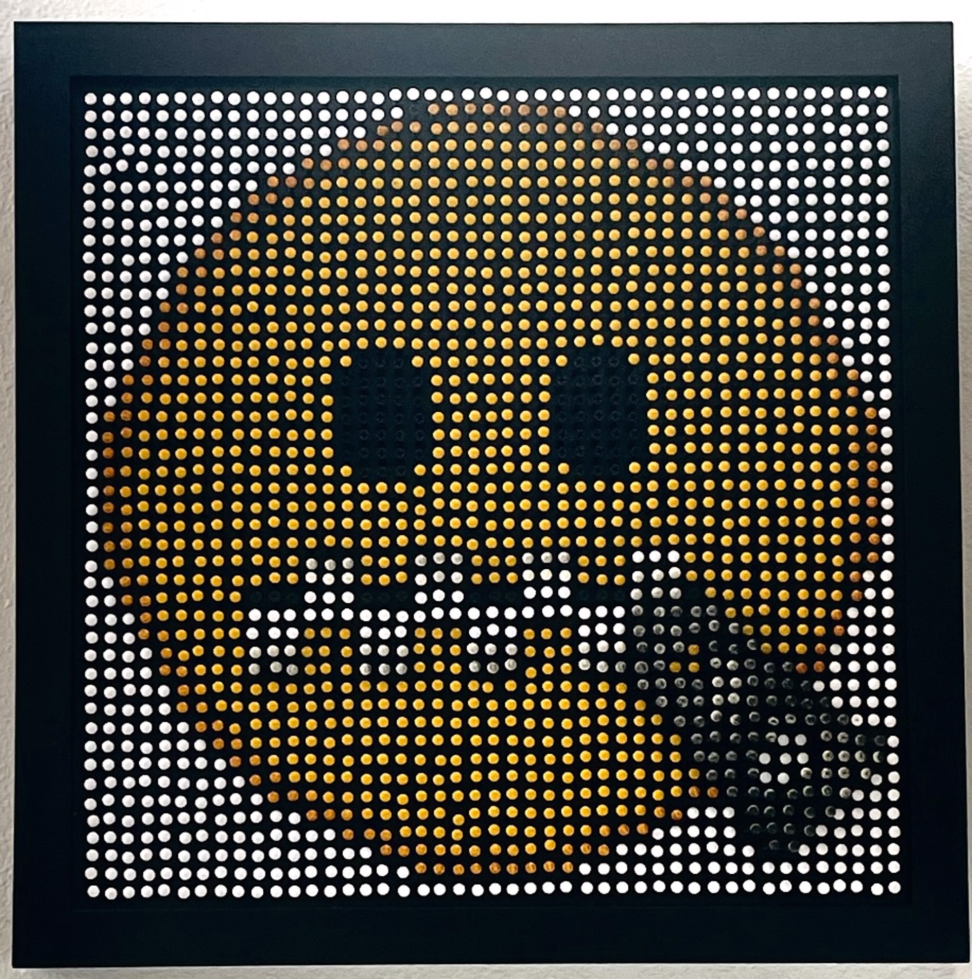 "Emoji-Zipper Face" by Screw Art Board by Efi Mashiah