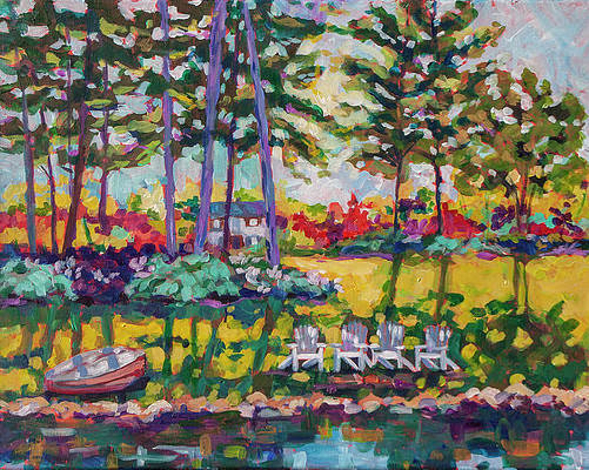 Lakeside Rest by Heather Nagy