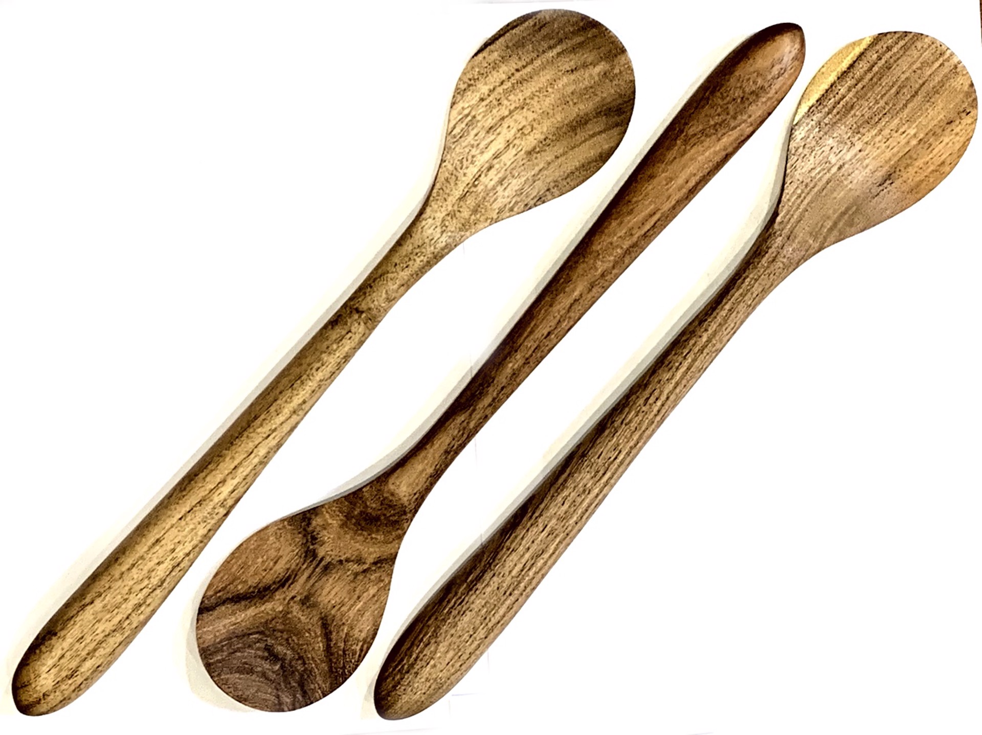 Utensils - Spoons, Straight, Mesquite by TreeStump Woodcraft
