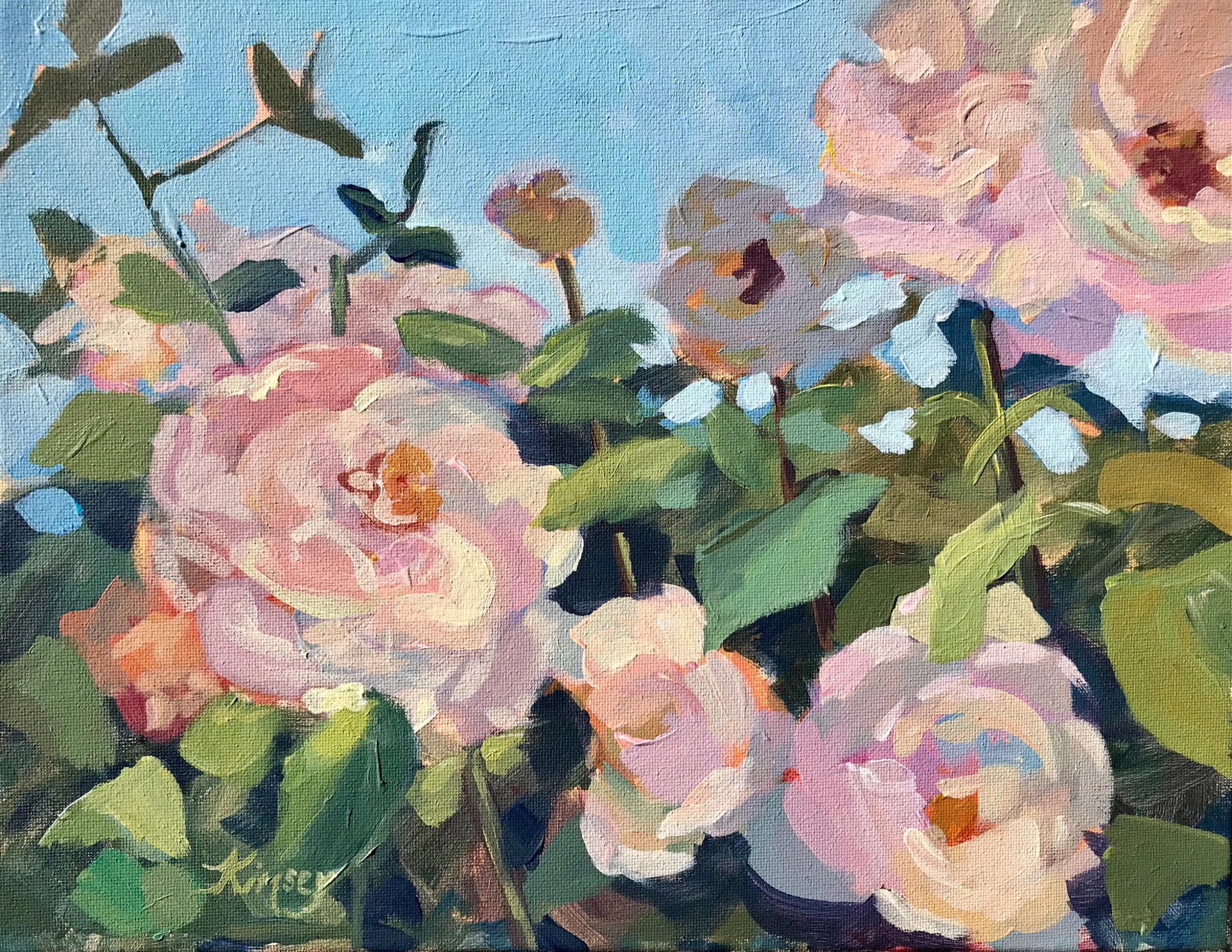 Roses in June by Lorraine Kimsey