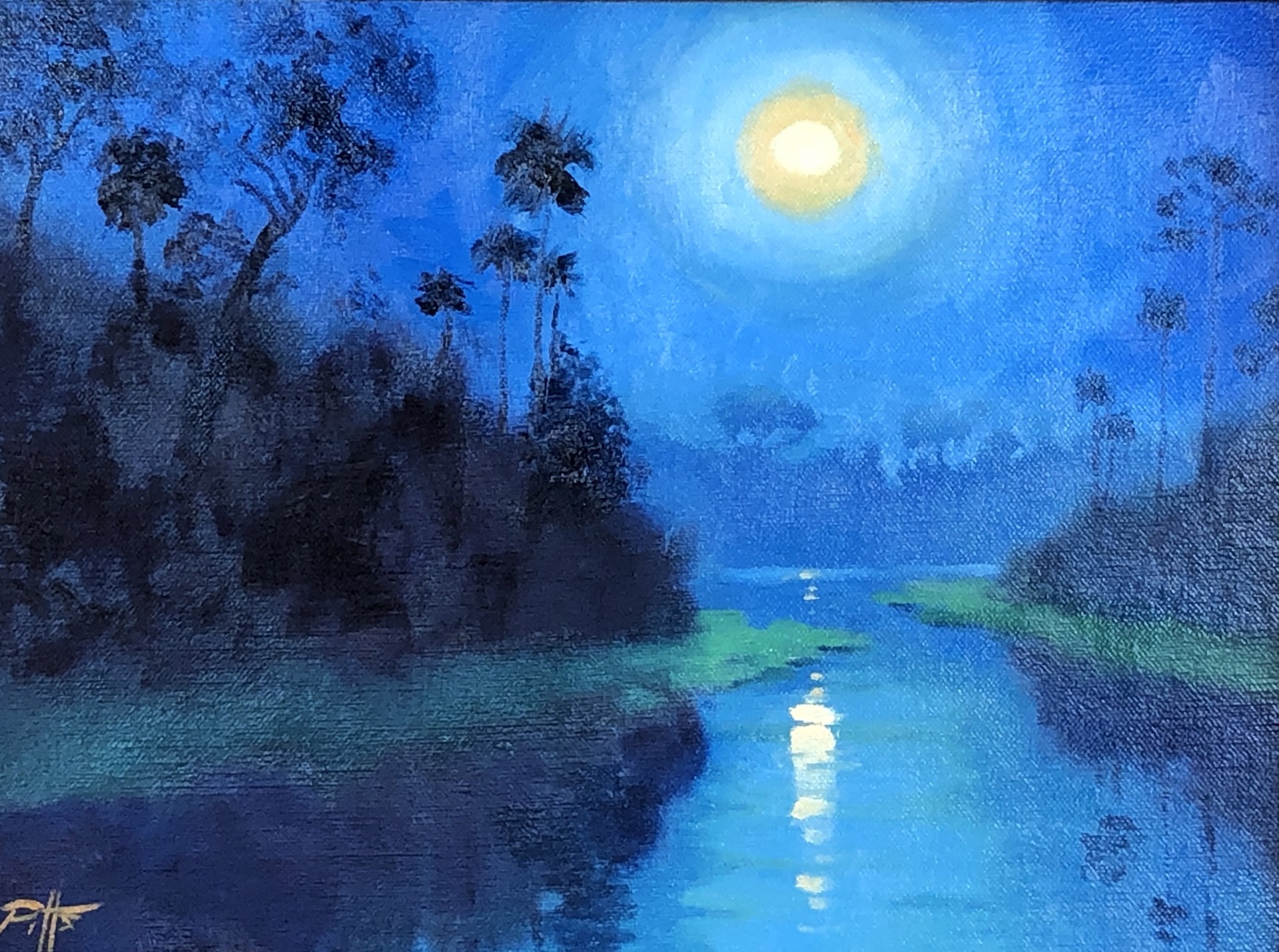 Nocturne in Blue - SOLD by Randy Pitts