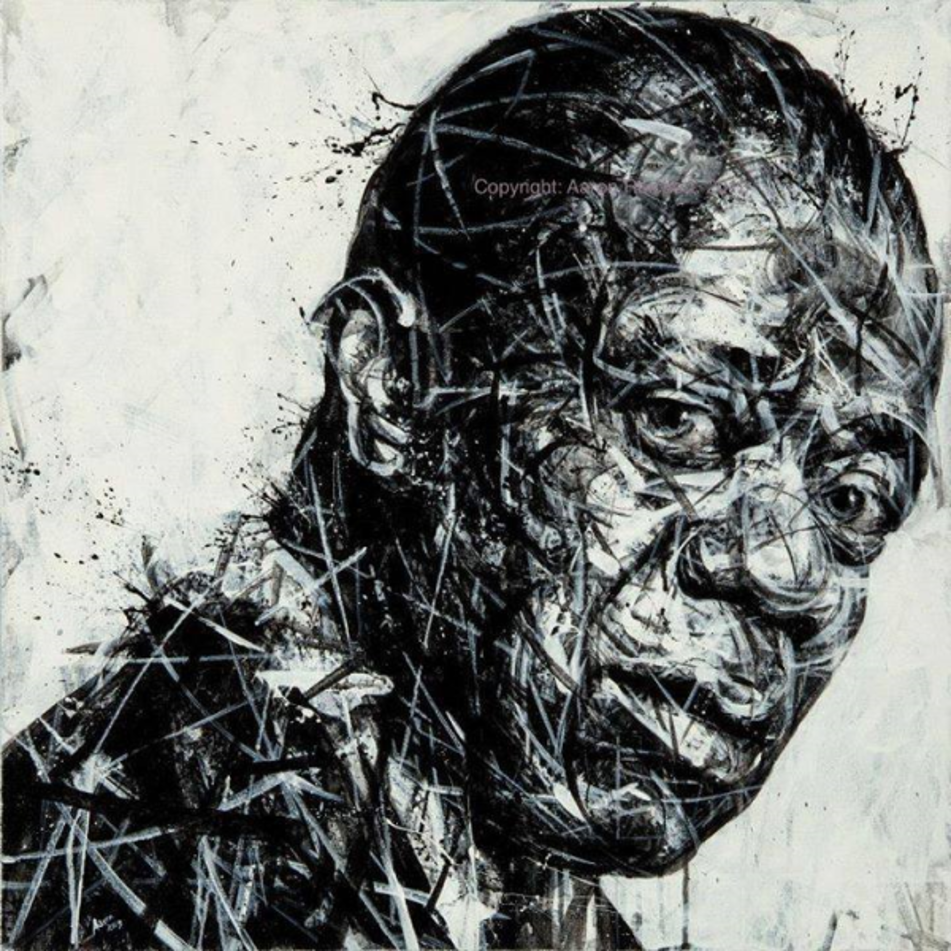 Louis Armstrong Study by Aaron Reichert