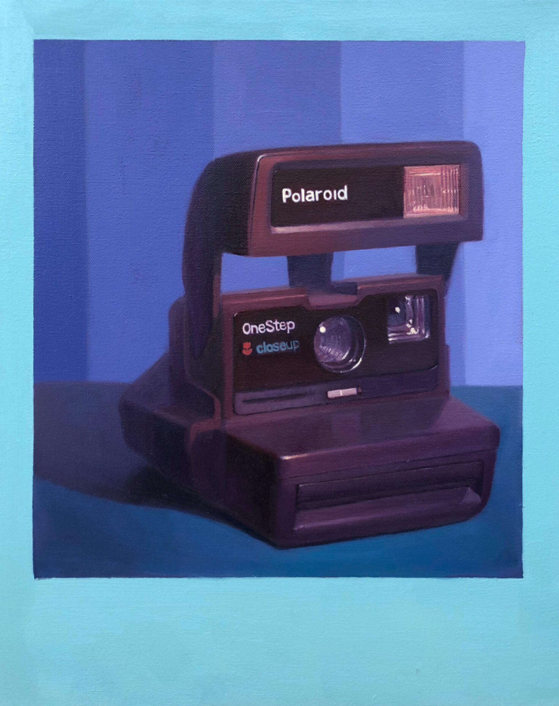 Purple Polaroid by Luiza Maia