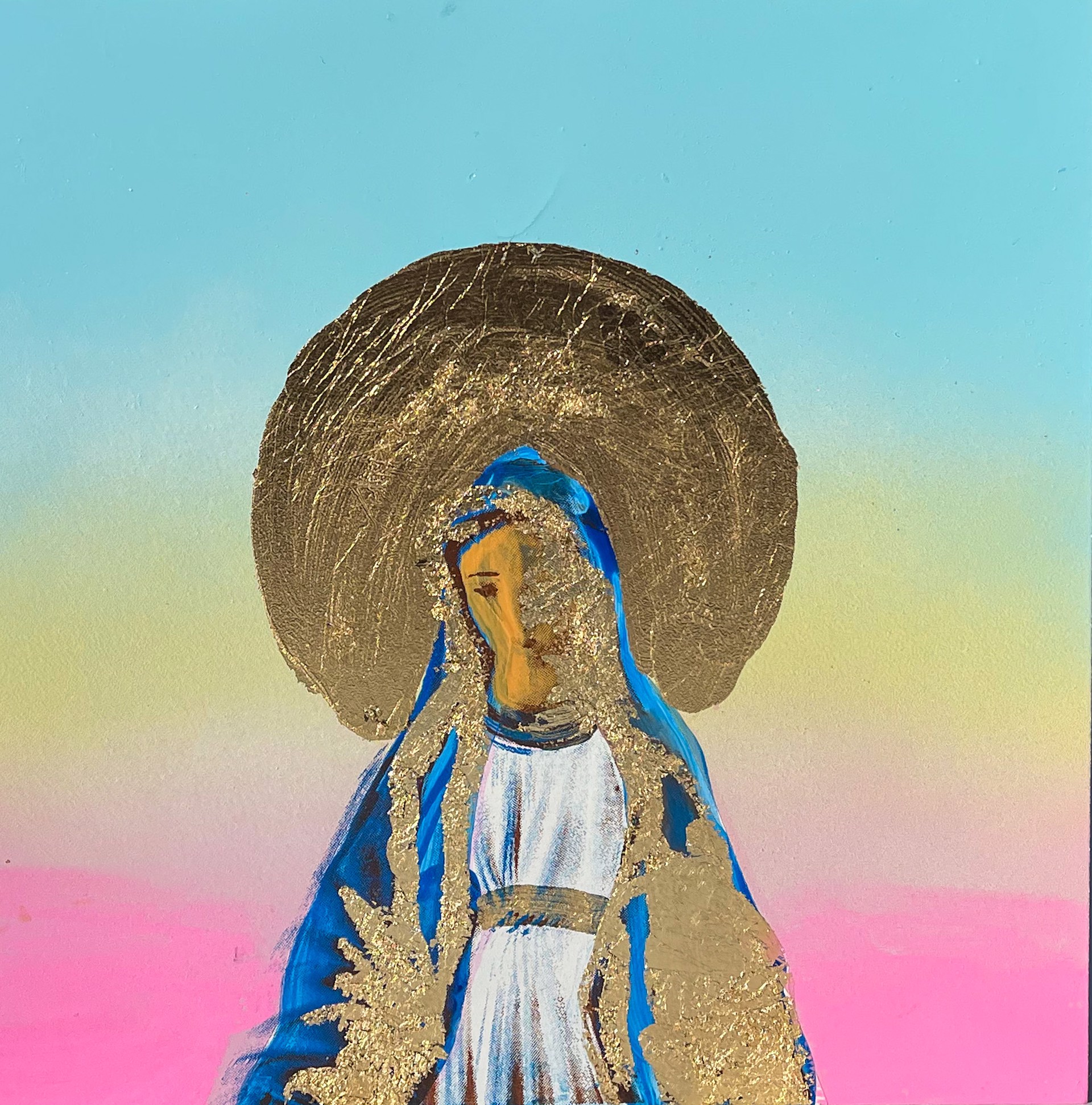 Ombre Hail Mary by Megan Coonelly