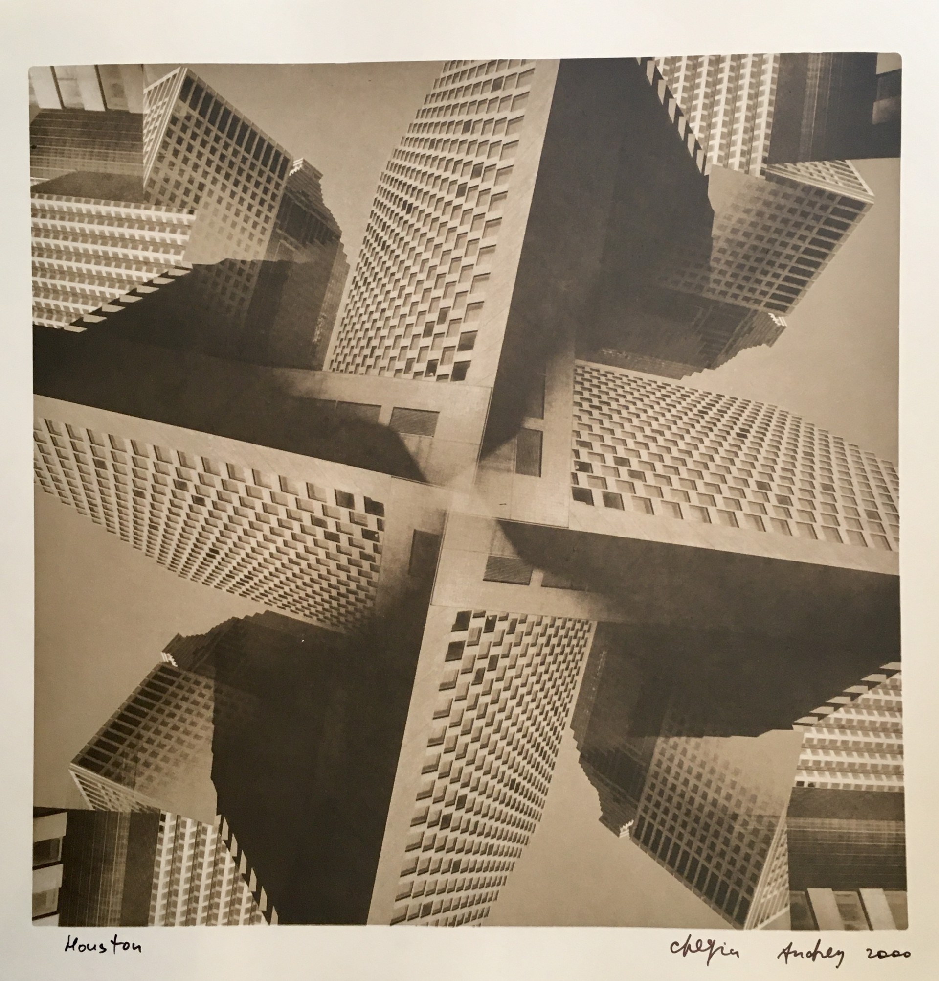 Houston Escher Space Series  by Andrey Chezhin