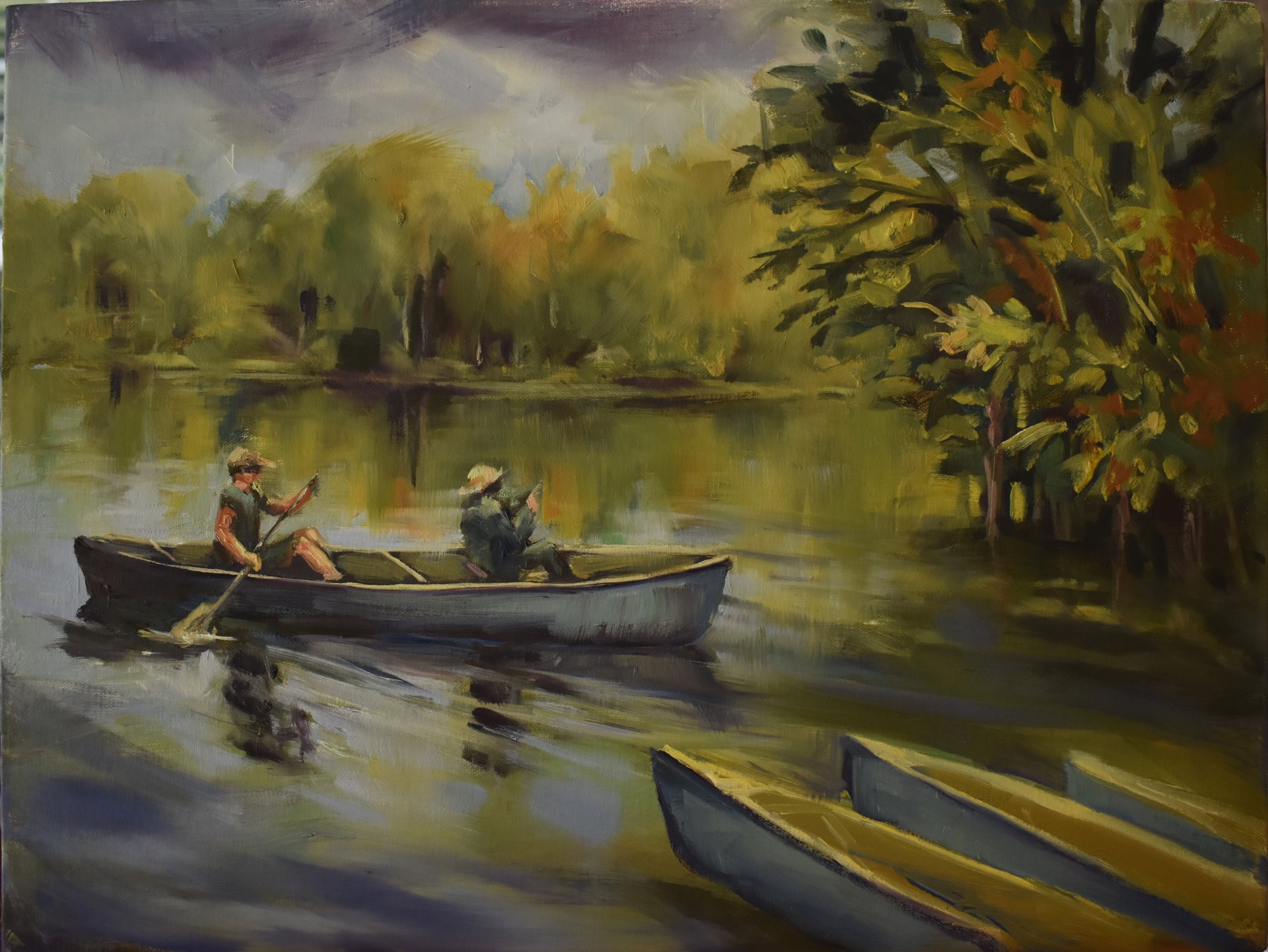 Wekiva Canoe Ride by Sherry Whitney