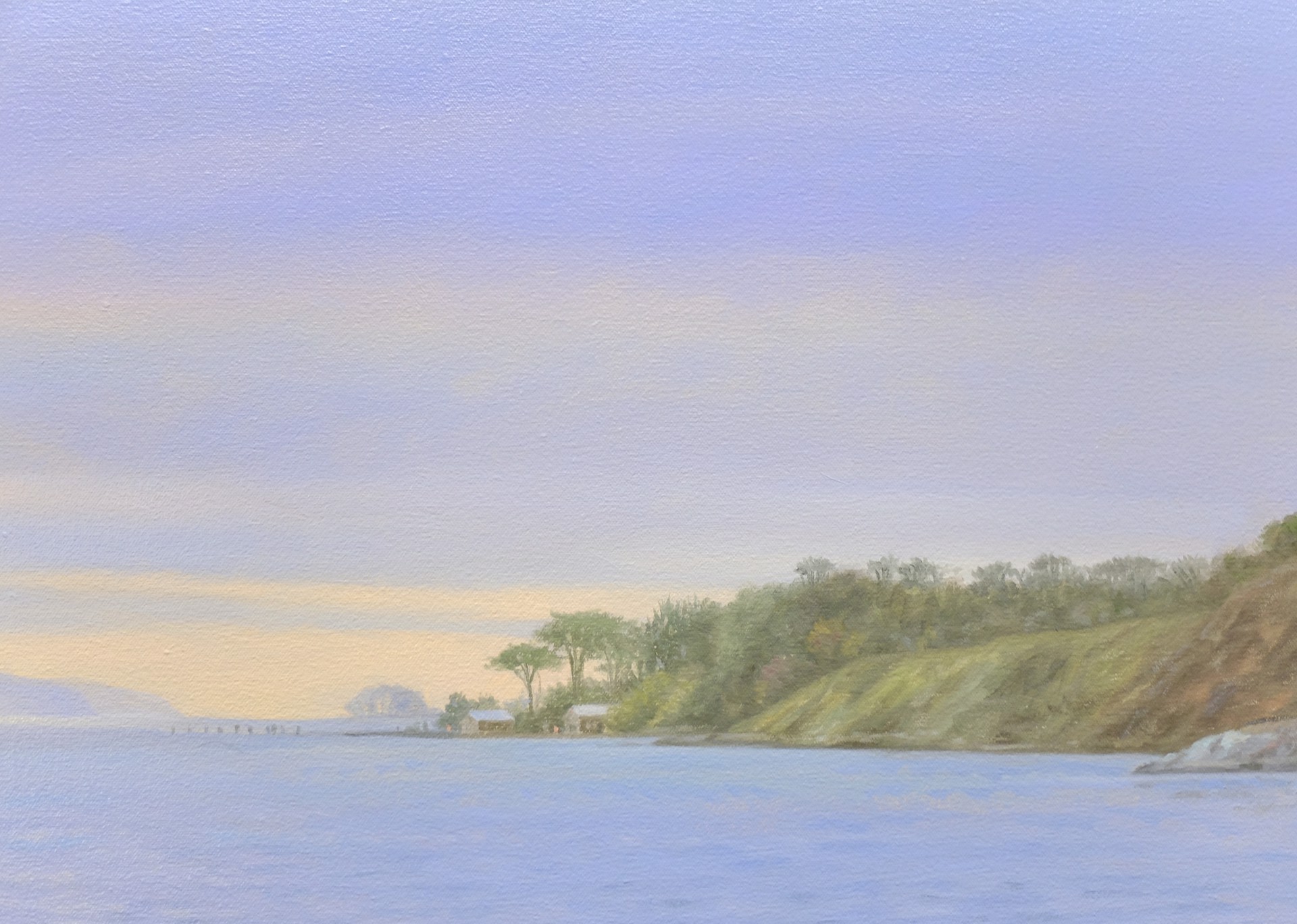 Tomales Bay Evening by Willard Dixon