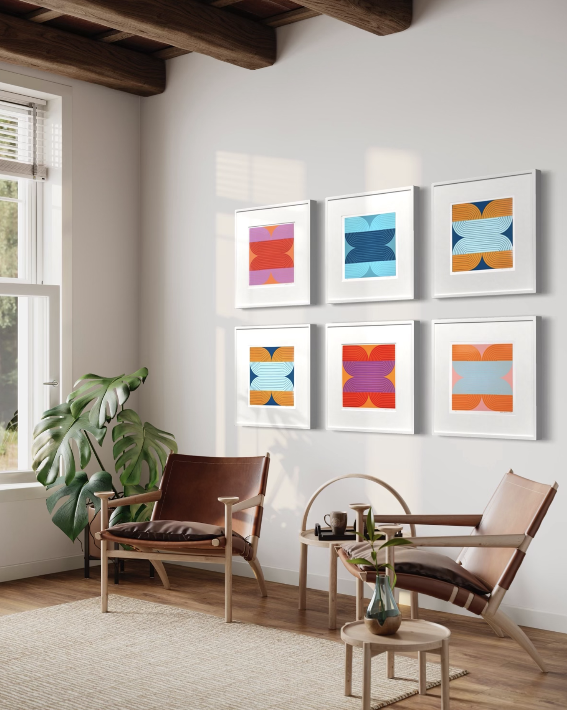 Mono Print Series by Matt Neuman