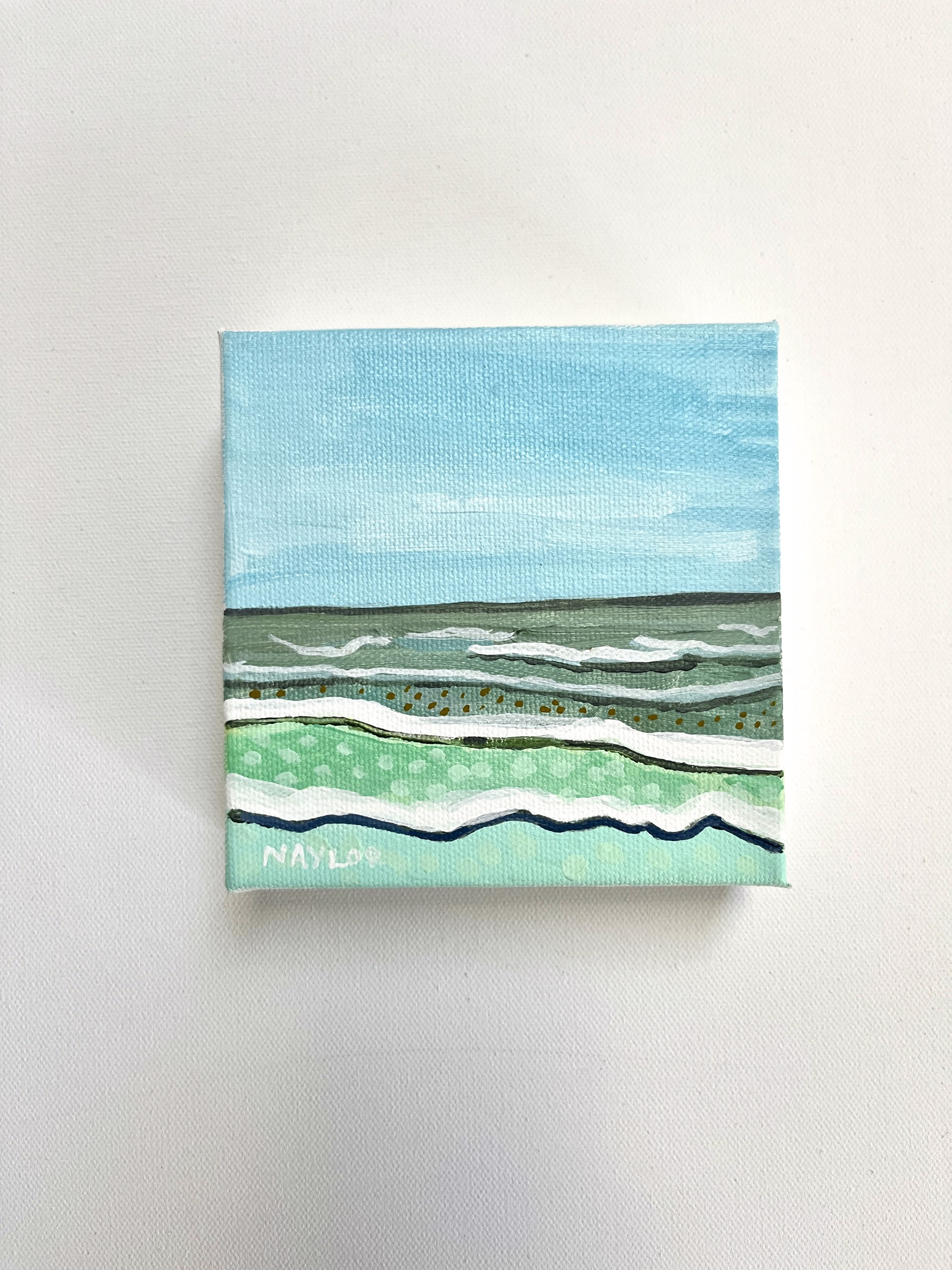 Petite Coastline 1 by Andrea Naylor