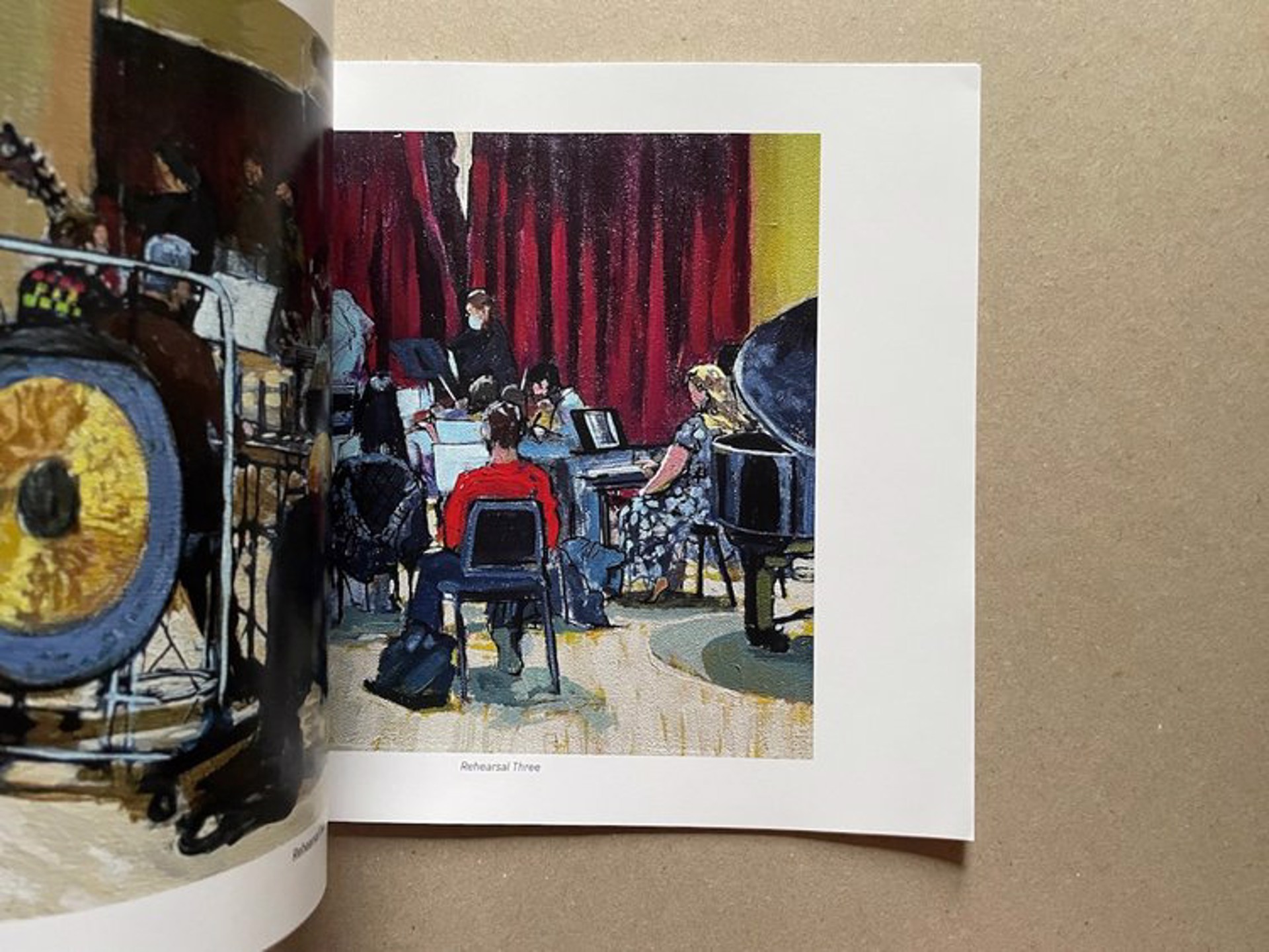 Rehearsal Paintings Book by Matt Lively