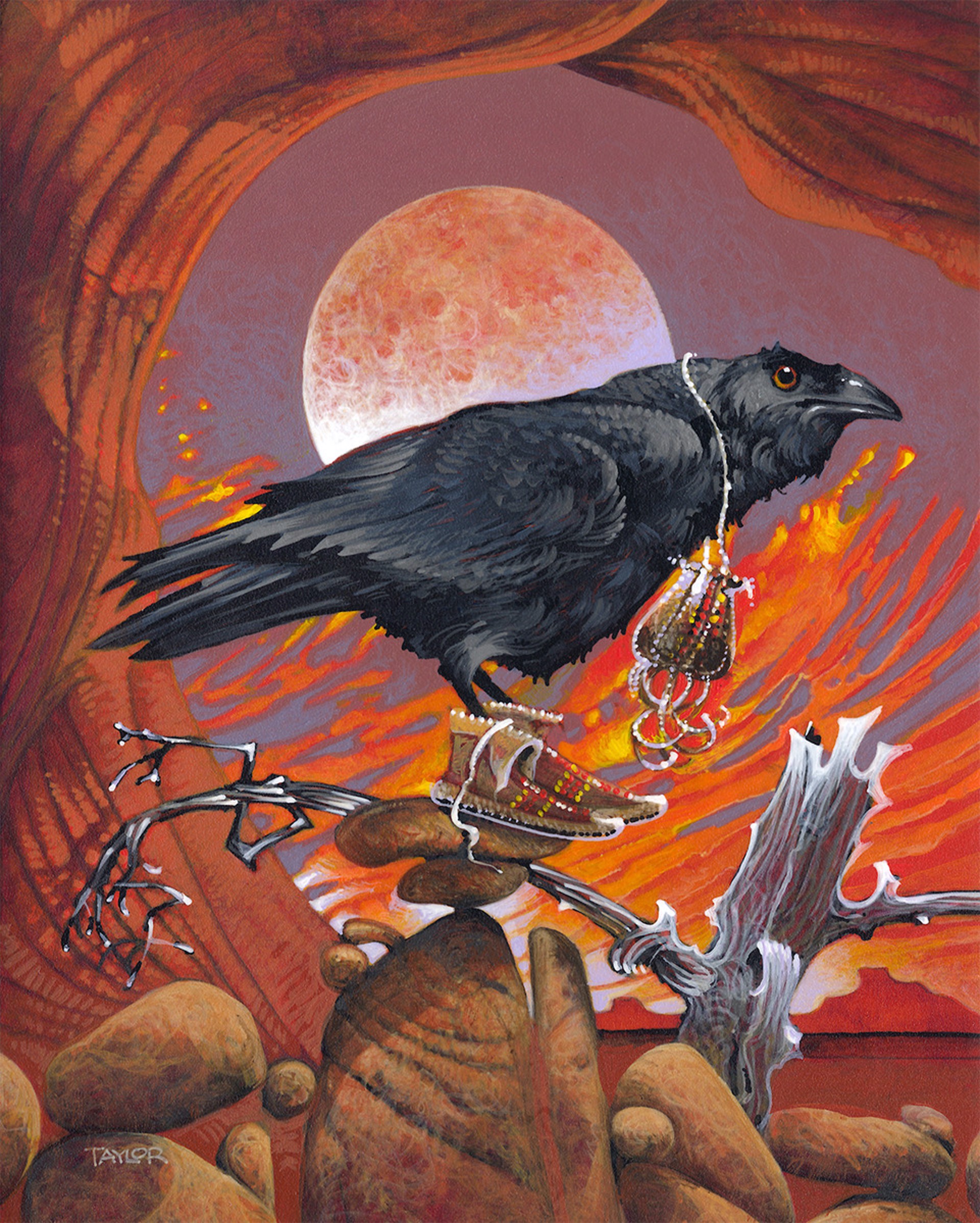 Medicine Crow by Val Paul Taylor
