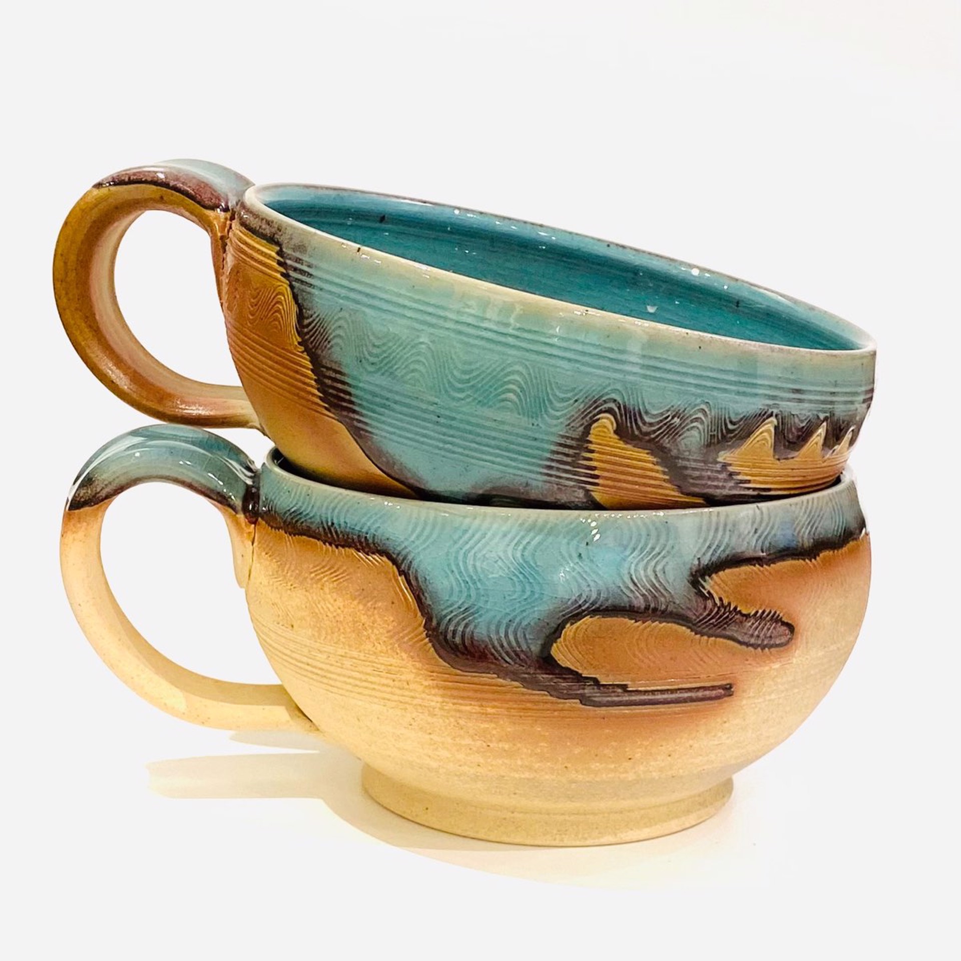 TH22 Soup Bowl with Handle Various by Tierney Hall