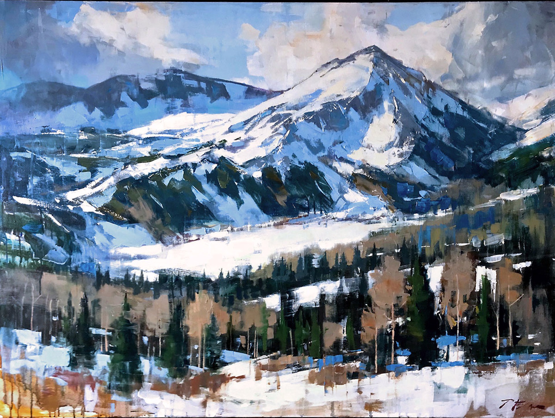 Mt. Lincoln Hoosier Pass by Perry Brown