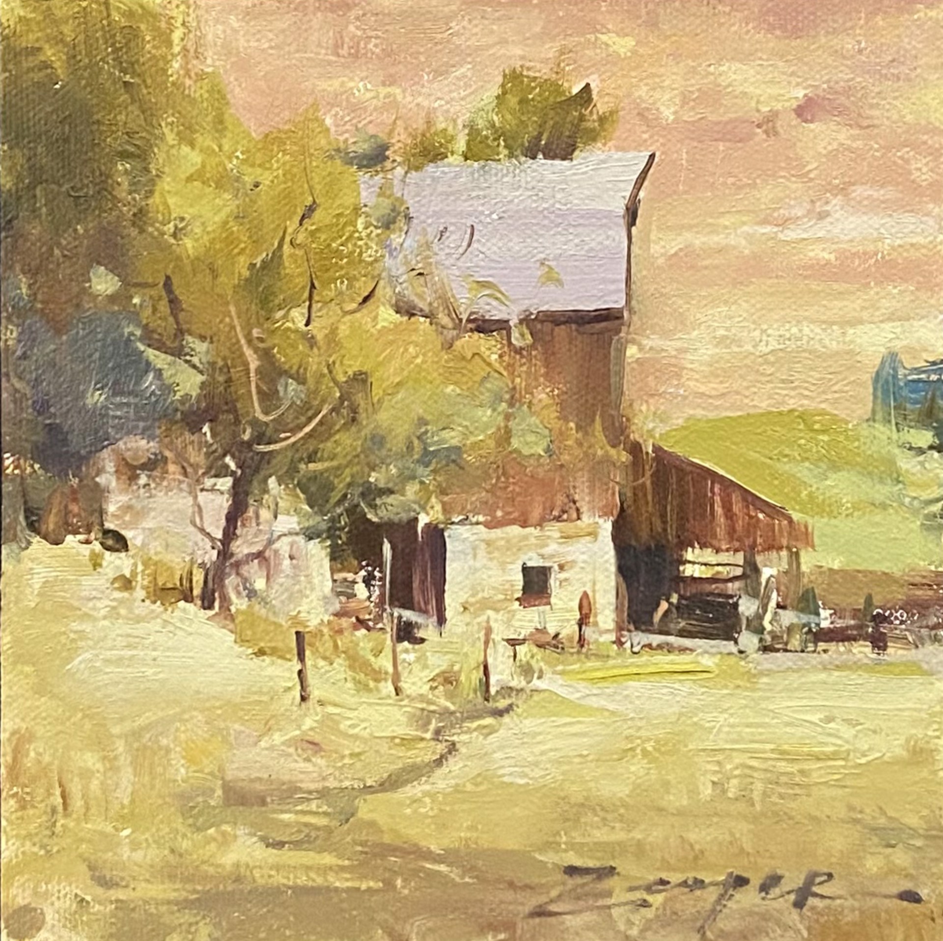 Rigby Barn Study by Allie Zeyer
