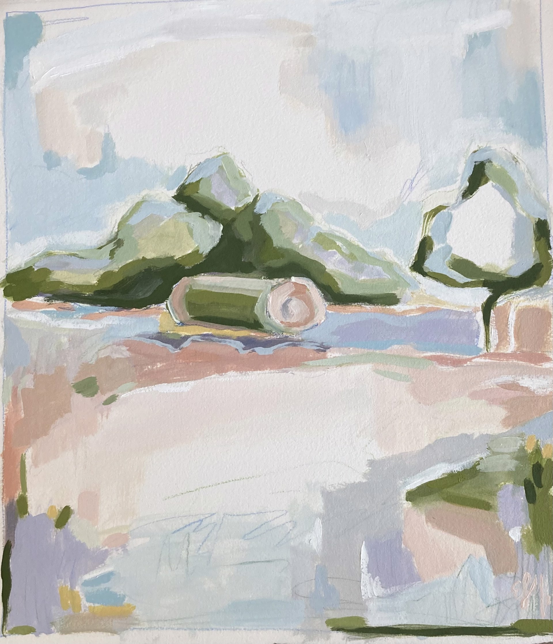 Winter Hay by Elizabeth Sage McLaurin