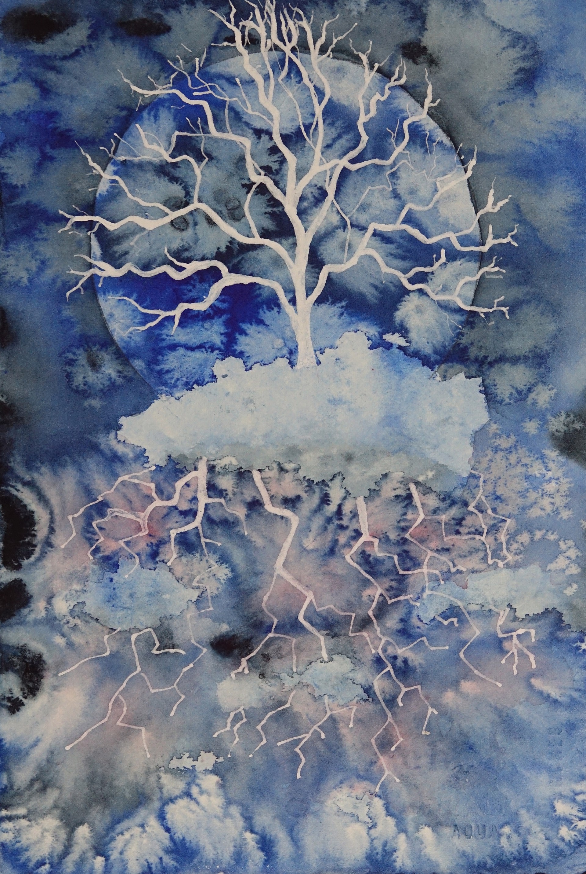 Tree of Light II by Laura Pickering