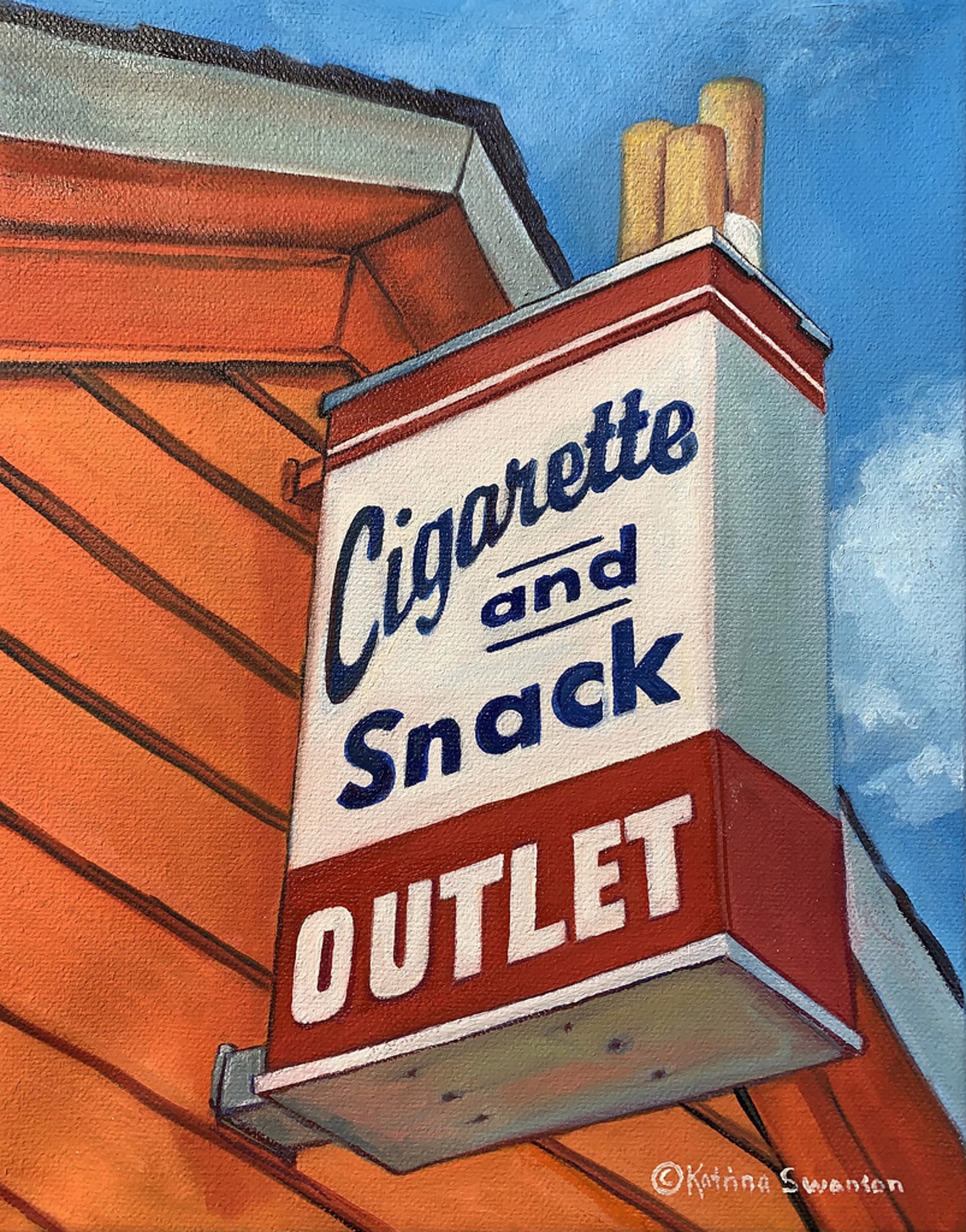 Cigarette Outlet by Katrina Swanson