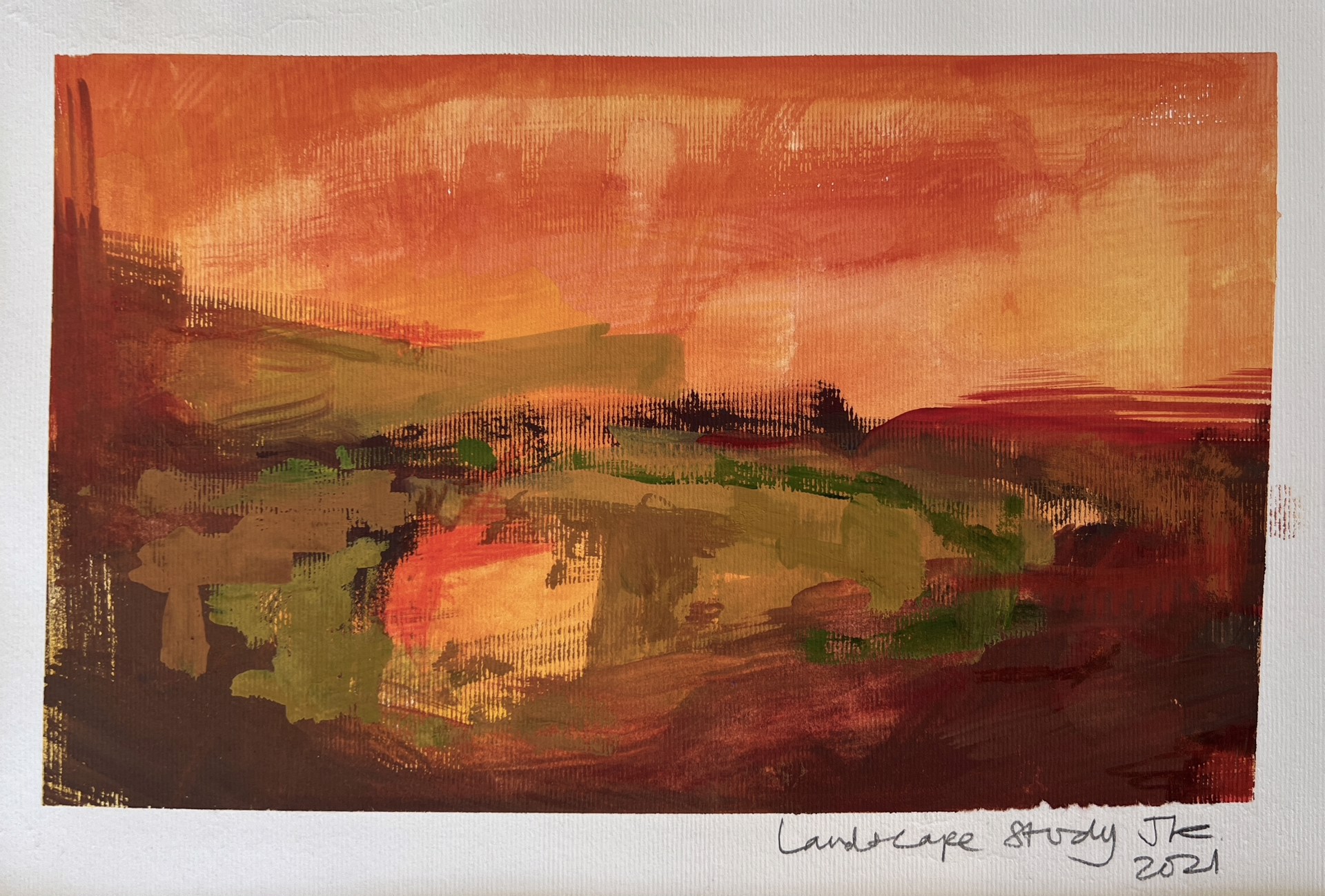 Landscape Study by Jane Kell