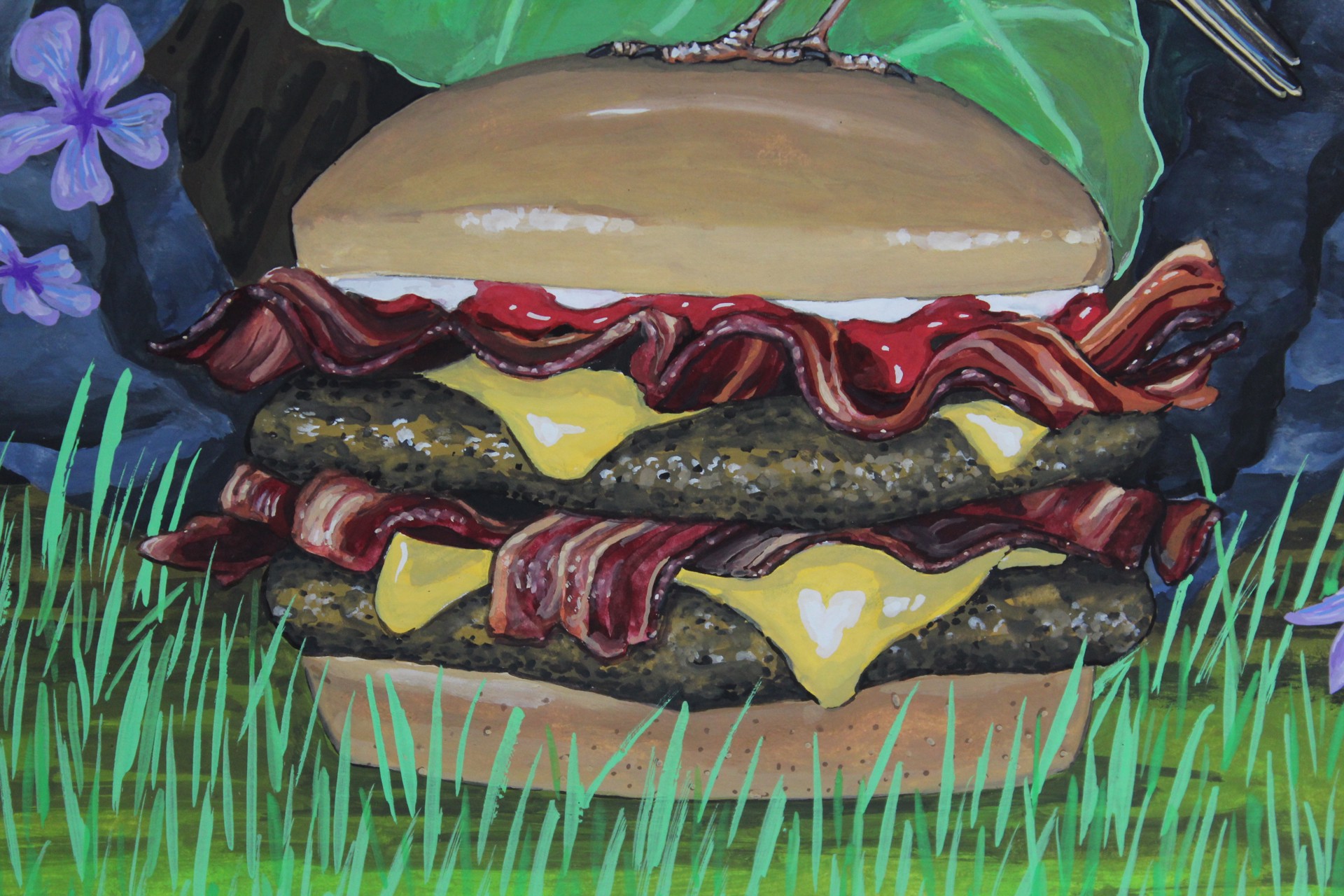 Starling on a Baconator by Jeff Pastorek