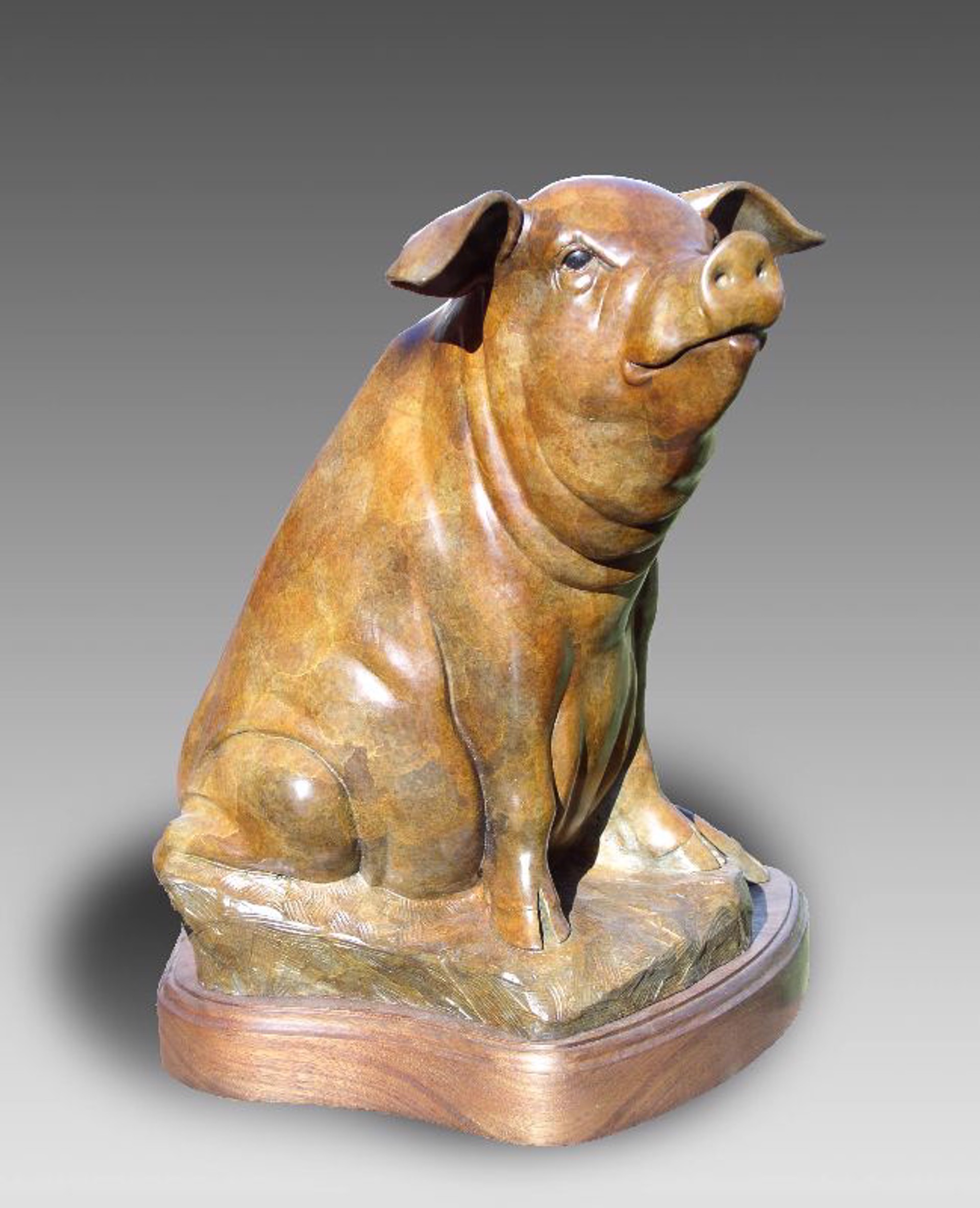 Porky by Robert A. Larum (sculptor)
