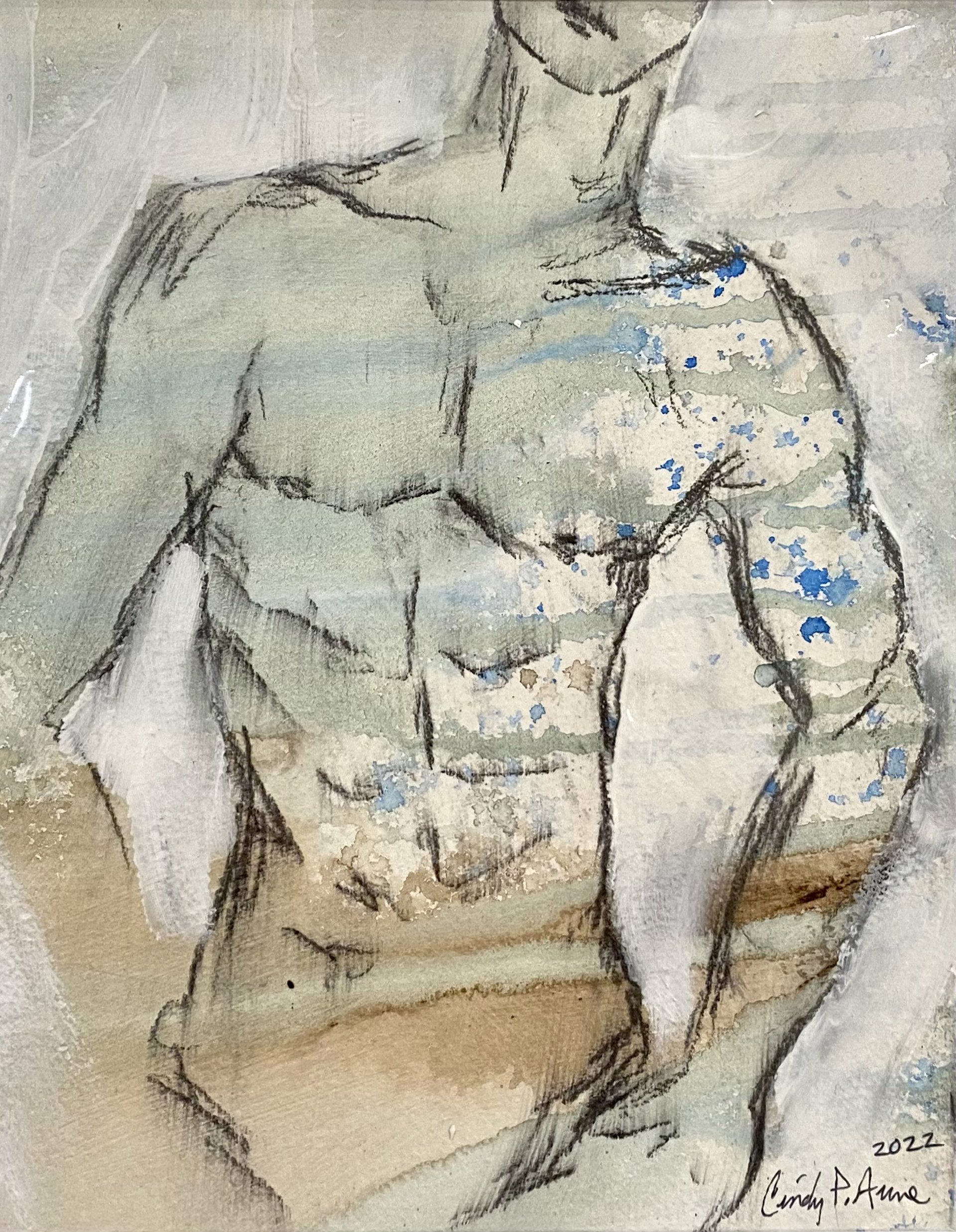 Male Figure 2 by Cindy Aune