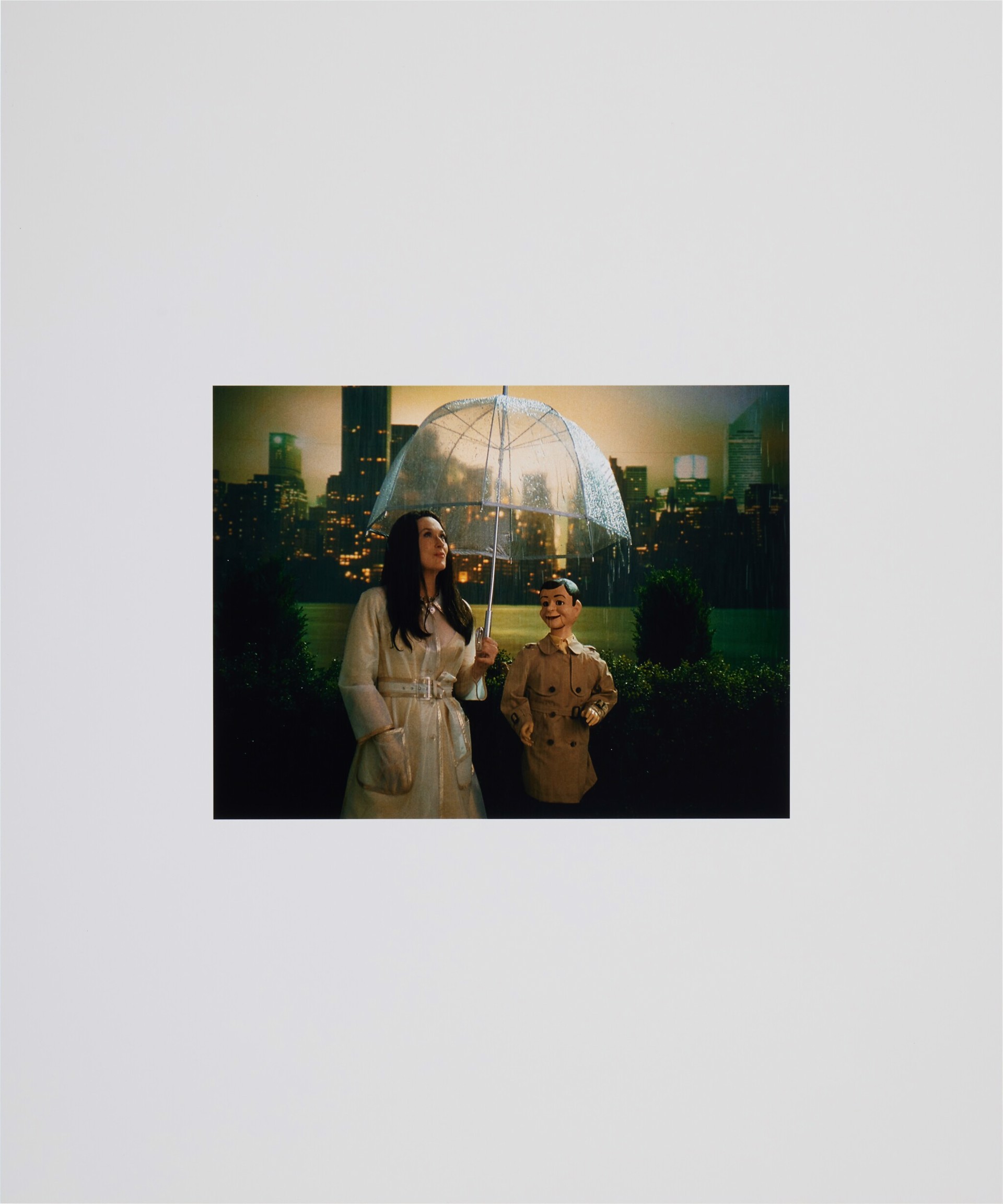 The Music of Regret (Meryl, Act 2, Rain) (from America: Now + Here portfolio) by Laurie Simmons