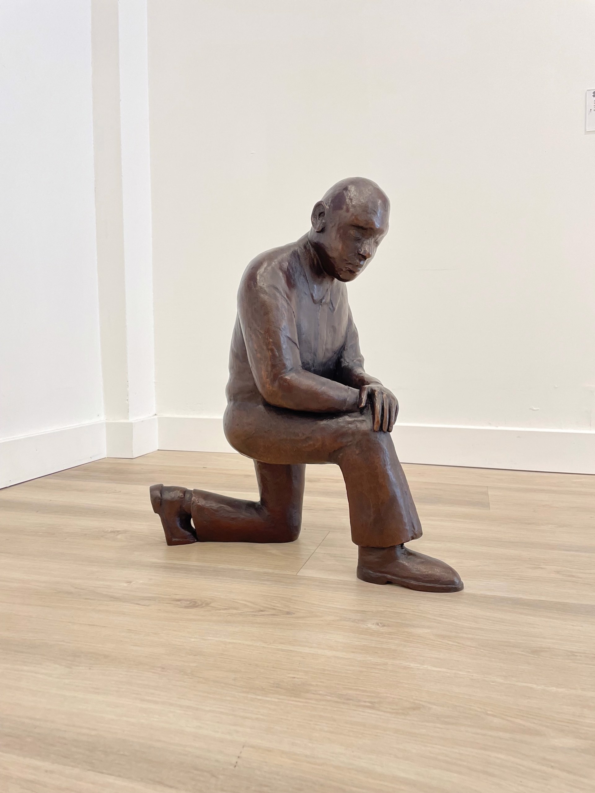 Kneeling Figure by Elaine Badgley Arnoux
