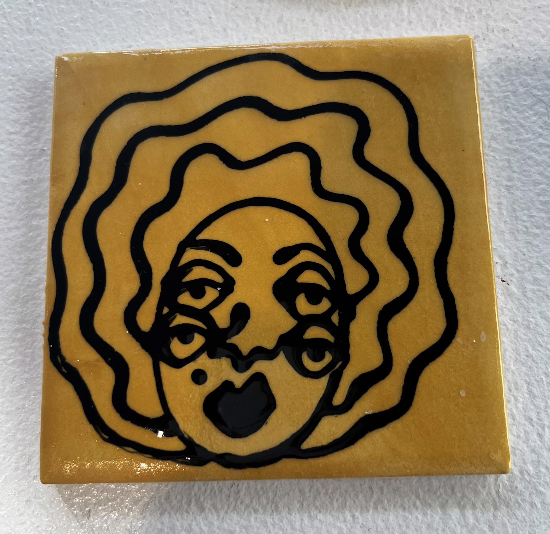FFE Yellow Face 34 by Sarah Hummel Jones