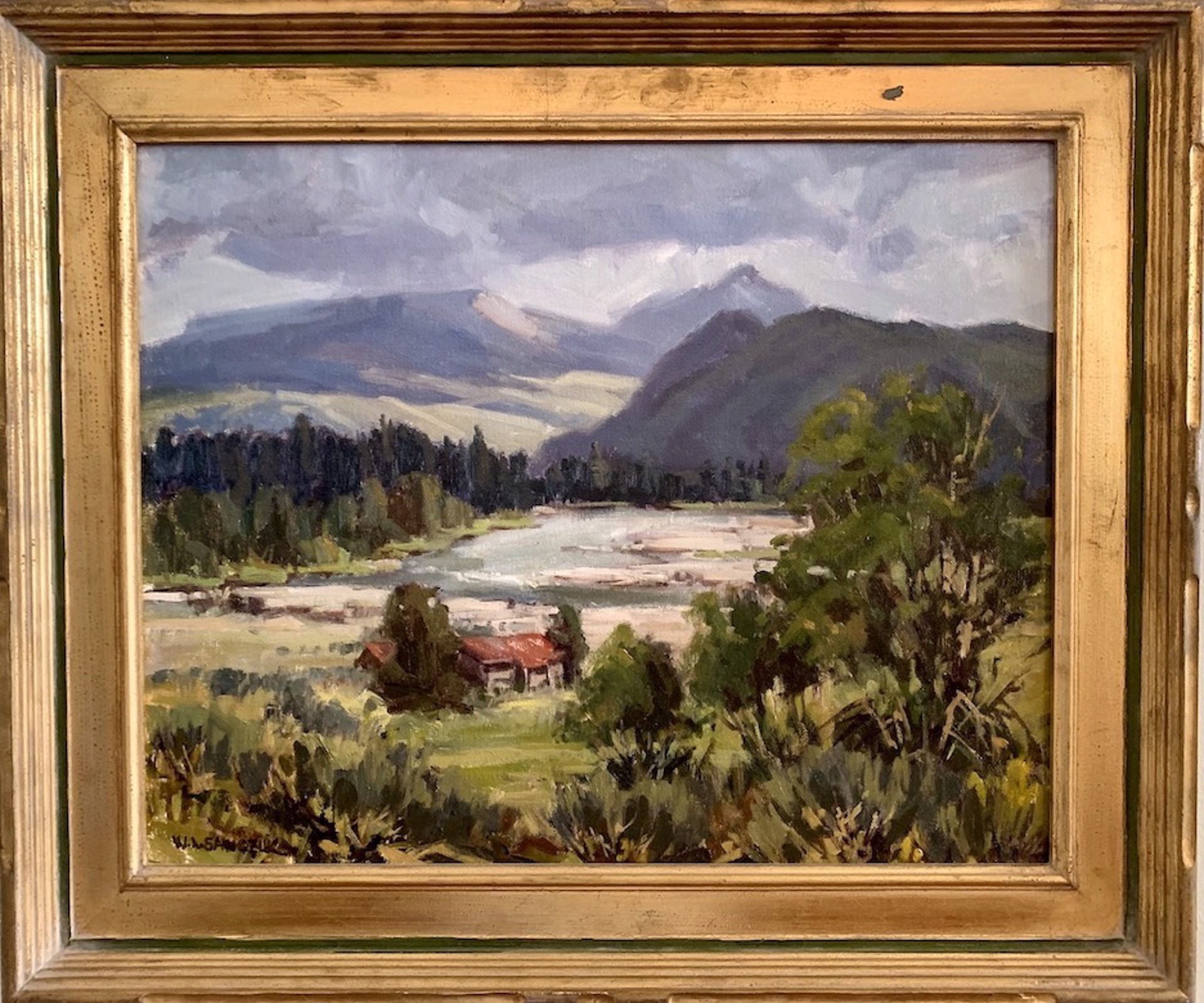 Teton Valley by William  "Bill" Sawczuk