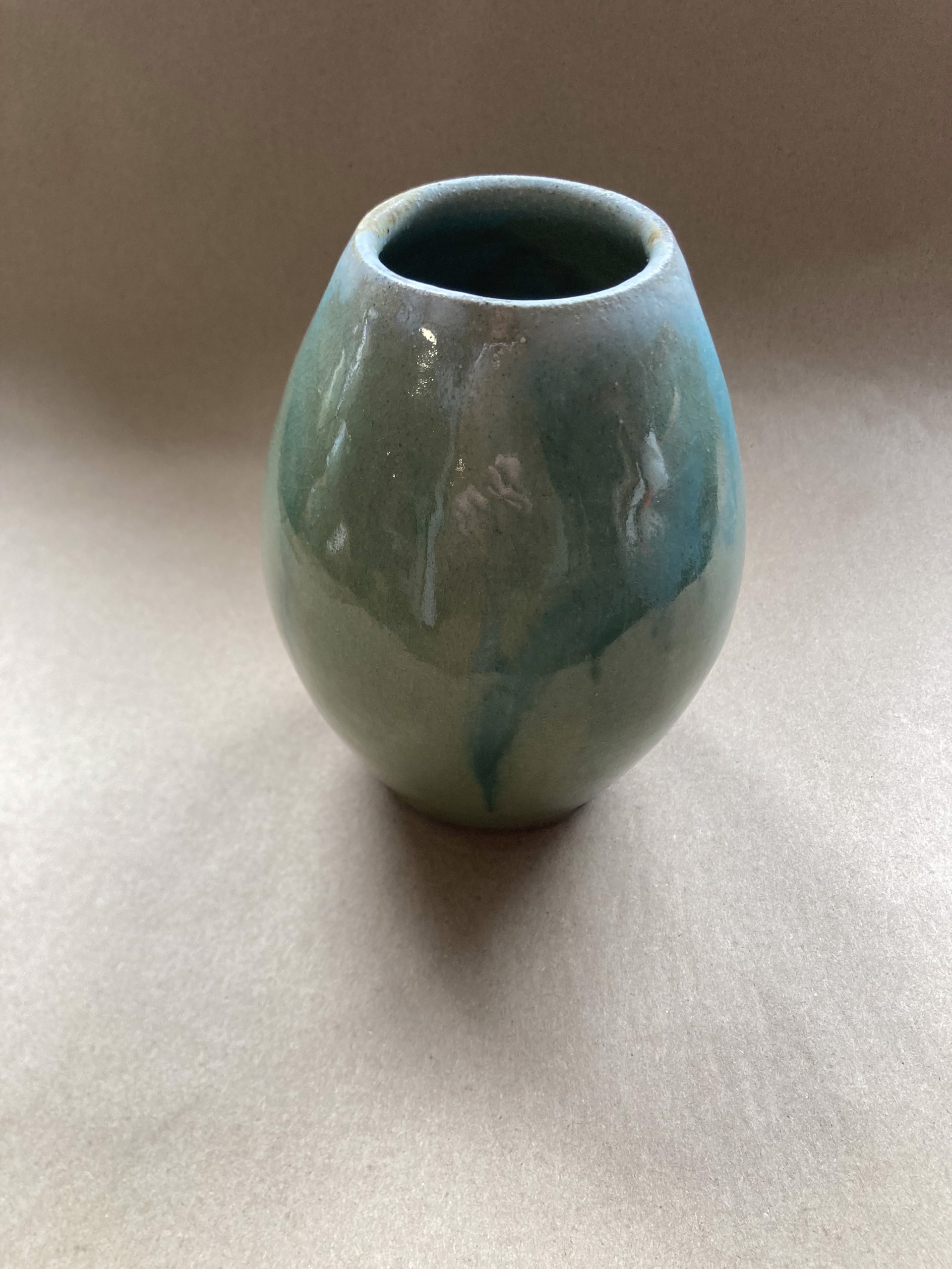 #13 Small Nouveau Vase by Michael Schael