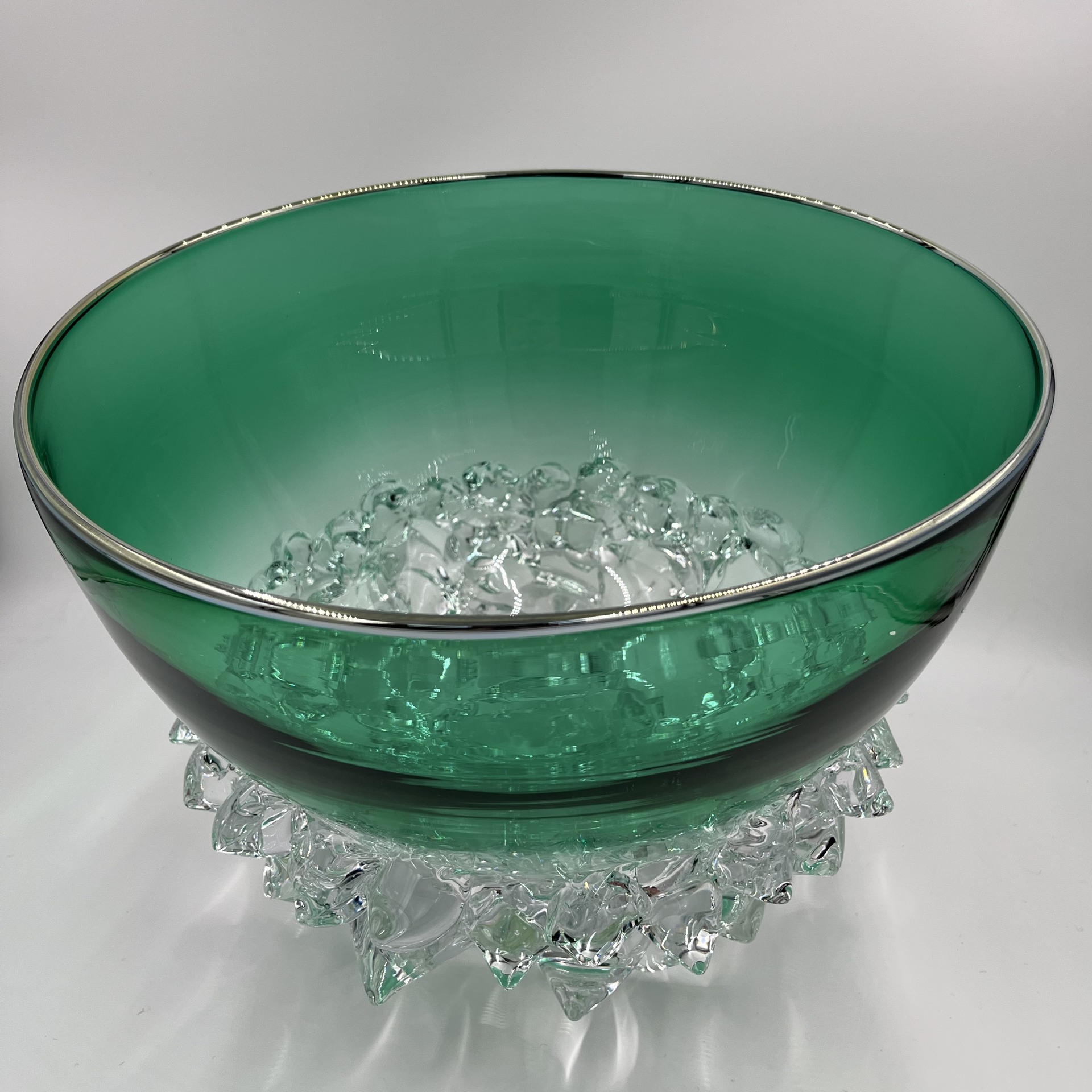 Emerald Green Thorn Vessel by Andrew Madvin