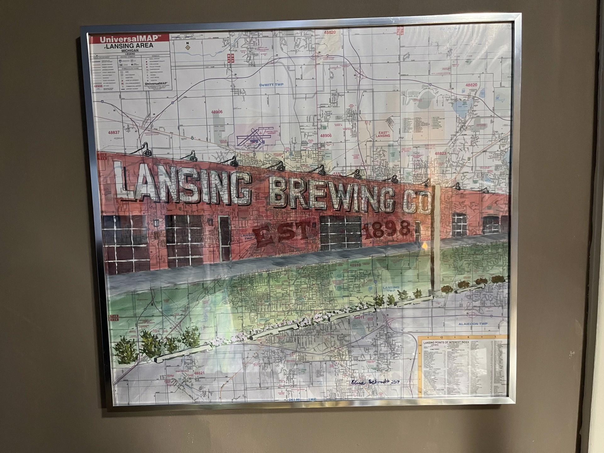 Lansing Brewing Co. by Elisa Baron Schmidt