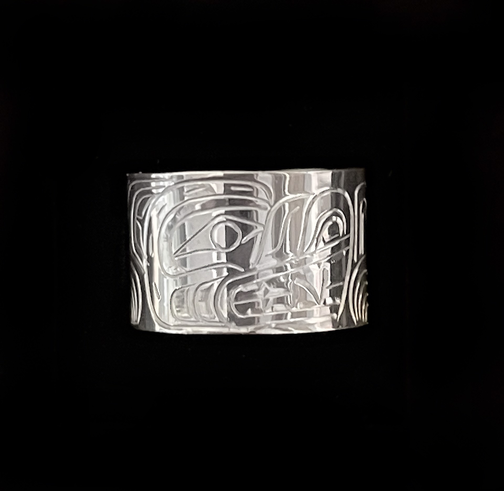 Silver Bear Ring by William Cook