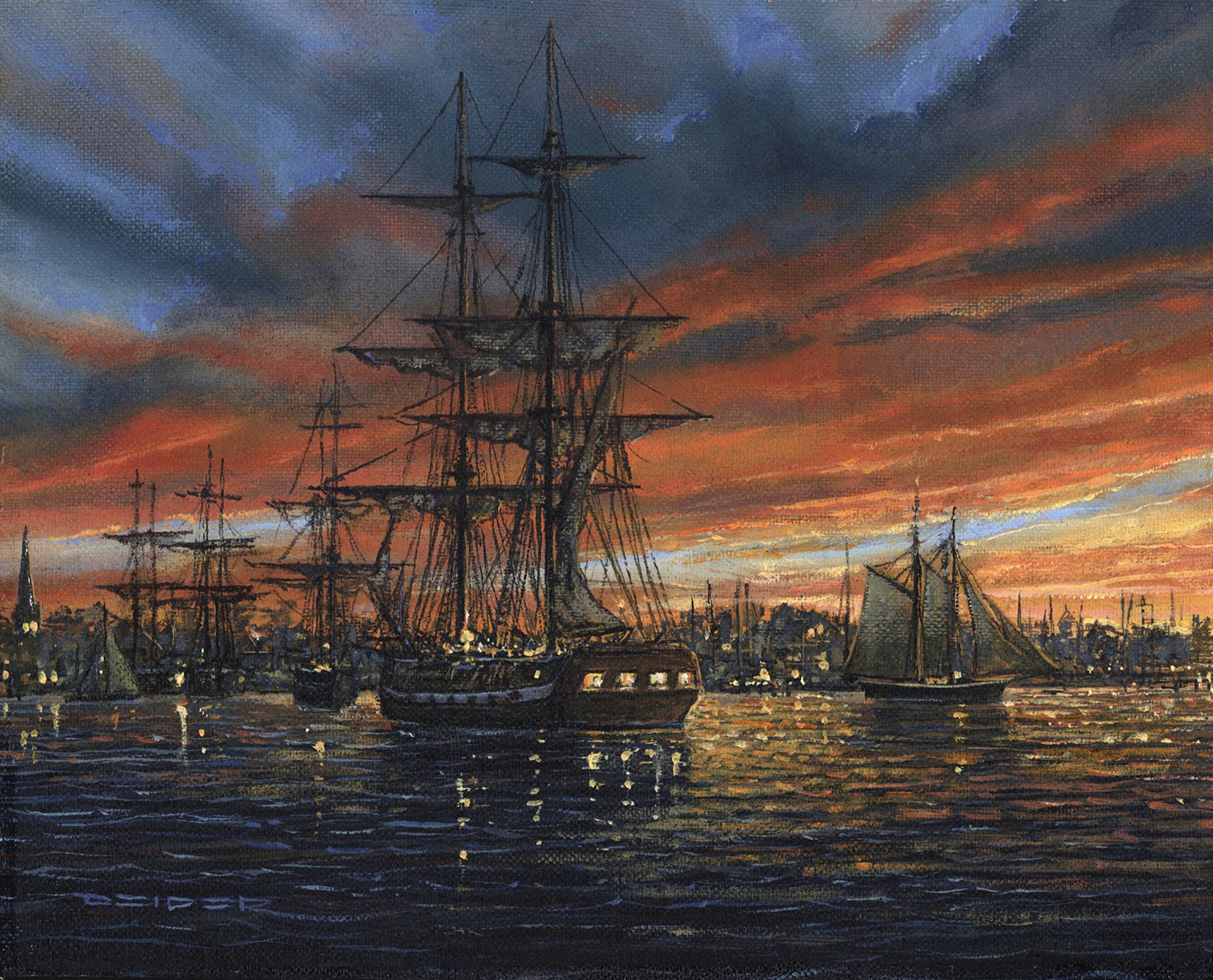 The Harbor Past by Doug Zider