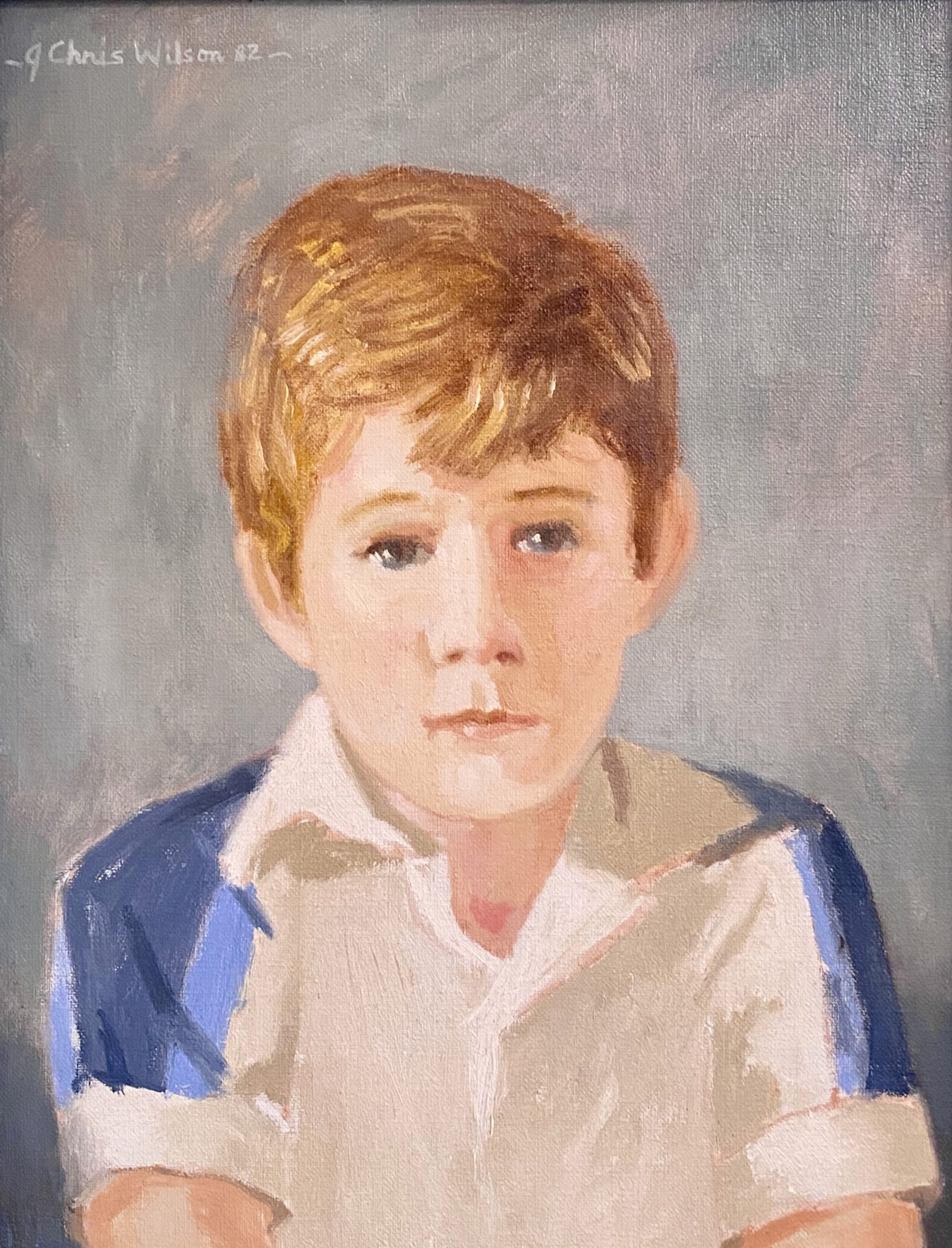 Portrait of Chris Holcomb by J. Chris Wilson