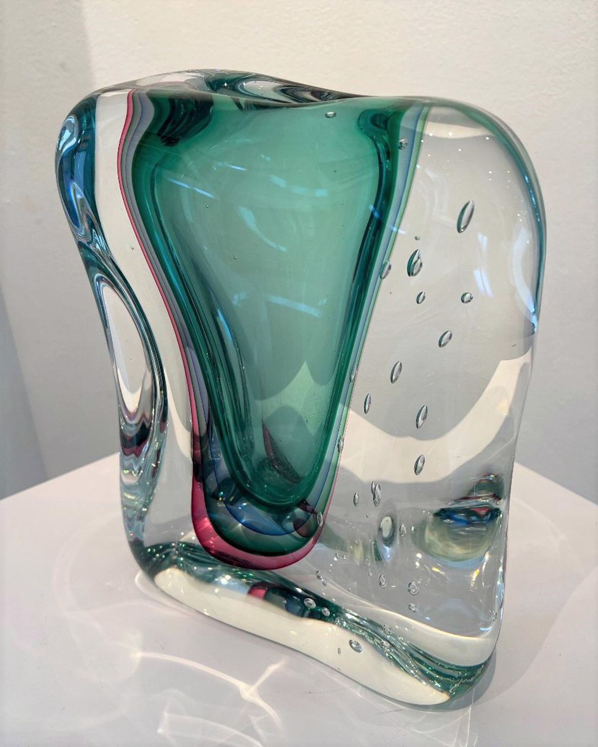 Green Vase by Silvano Signoretto