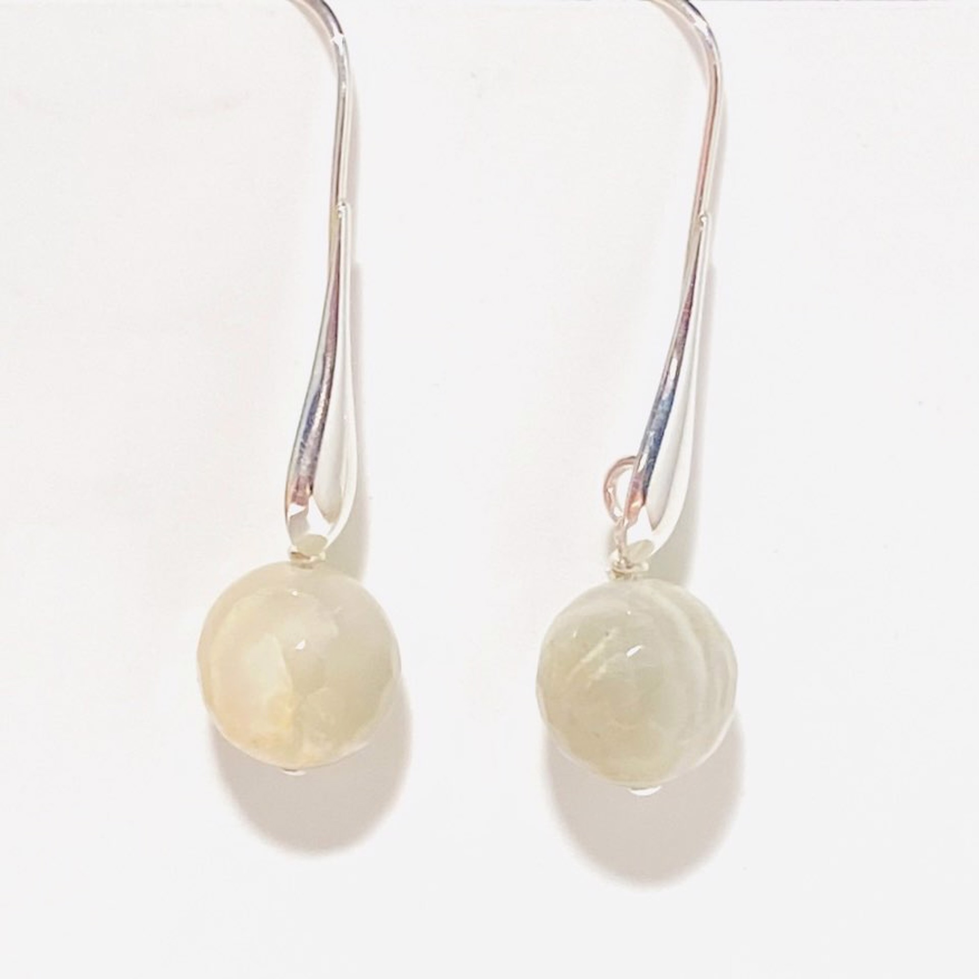 Faceted Moonstone Earrings LR23-38 by Legare Riano