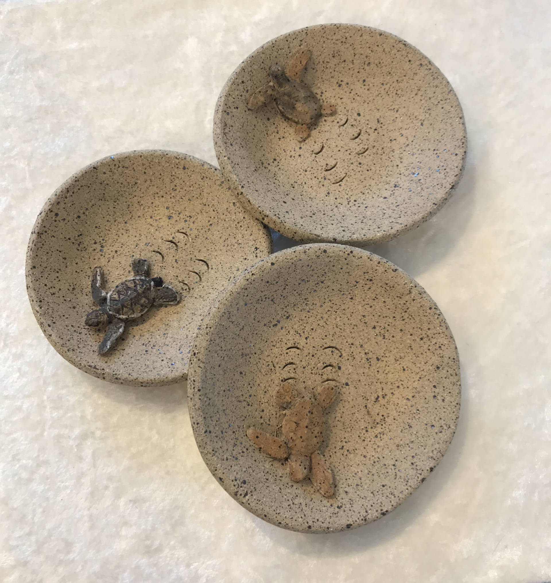 BB23 Hatchlings in Sand; Various by Barbara Bergwerf, ceramics