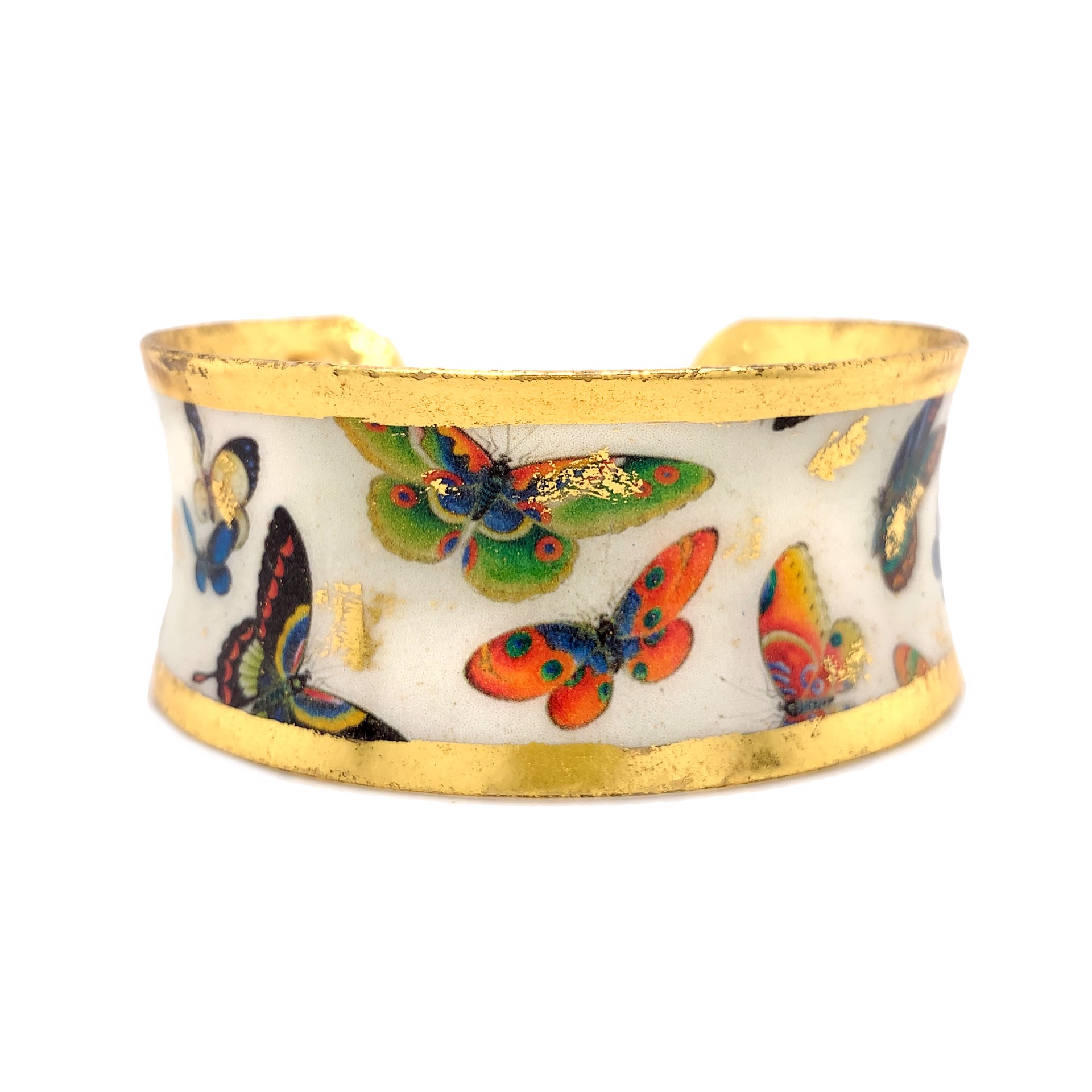 Chinese Butterflies 1" Corset - Gold by Evocateur