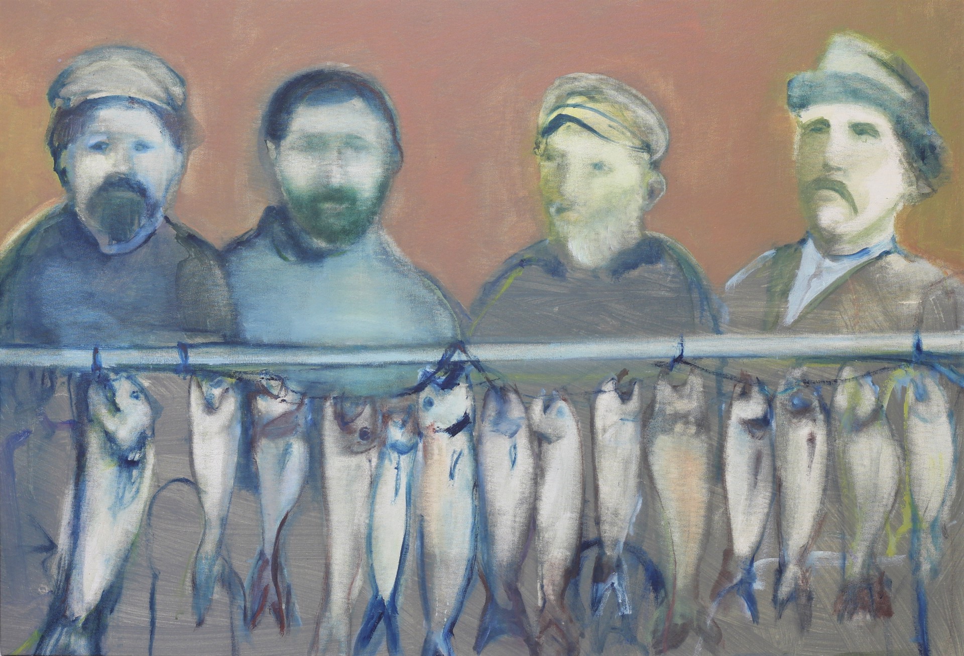 14 FISH AND NOBODY IS HUNGRY by CHRISTINA THWAITES (Figures)