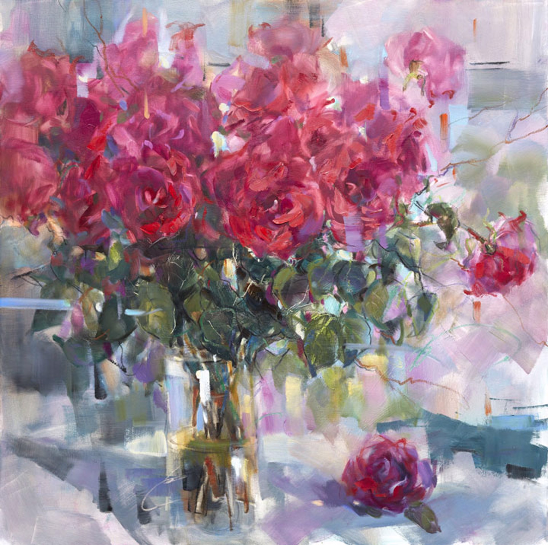 Bouquet of Roses by Anna Razumovskaya