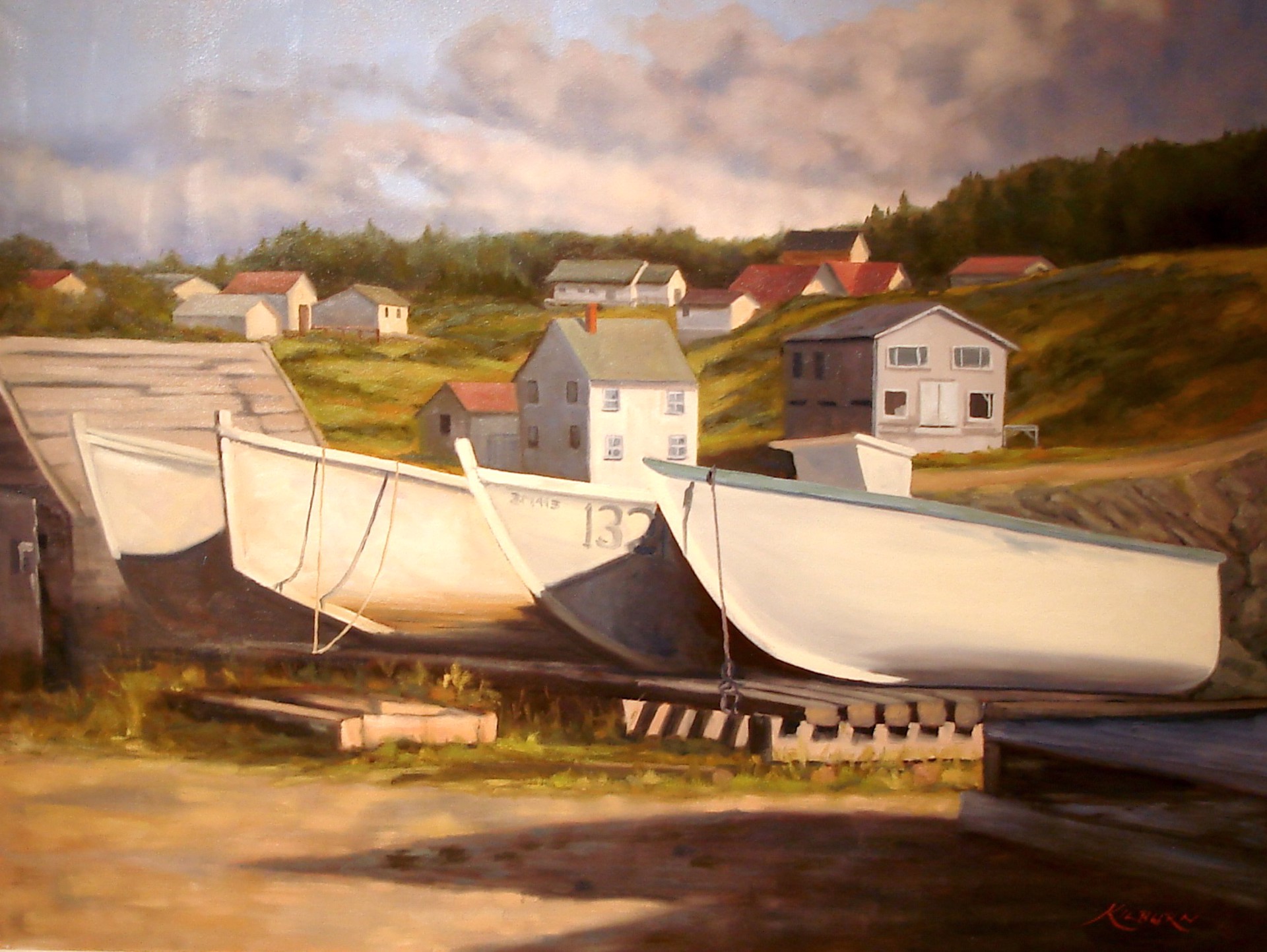 Wild Cove, Twillingate by Michael Kilburn