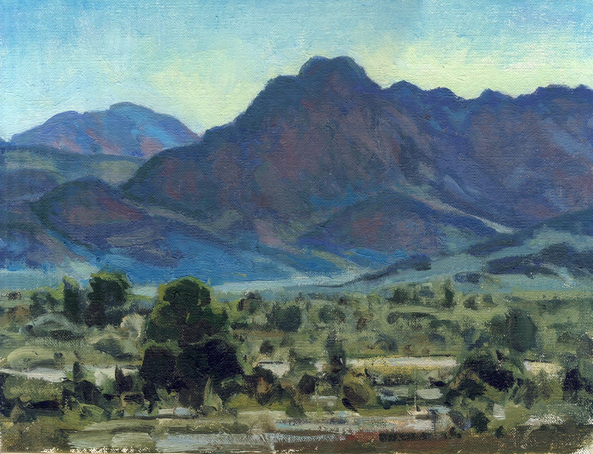 Red Hills of Tucson by Bill Gallen