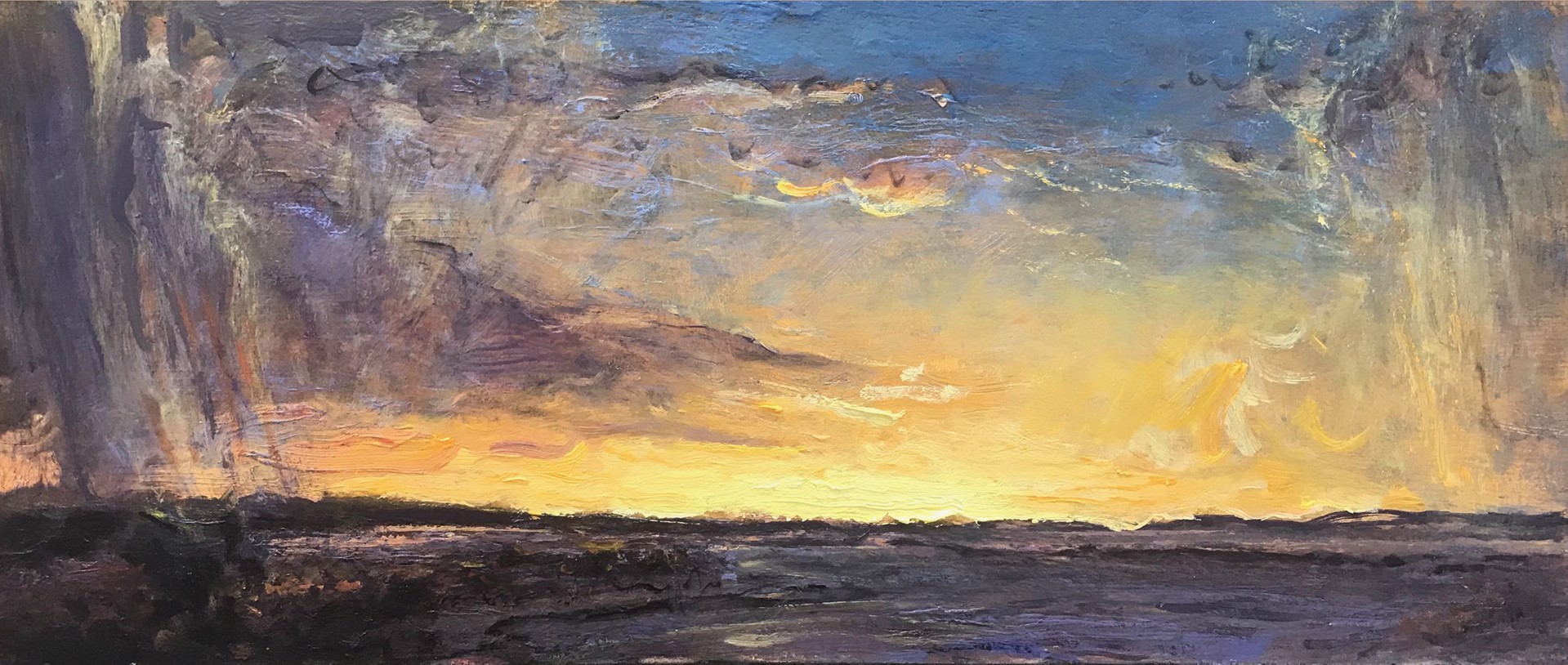 Sunset Storm by Gordon Brown